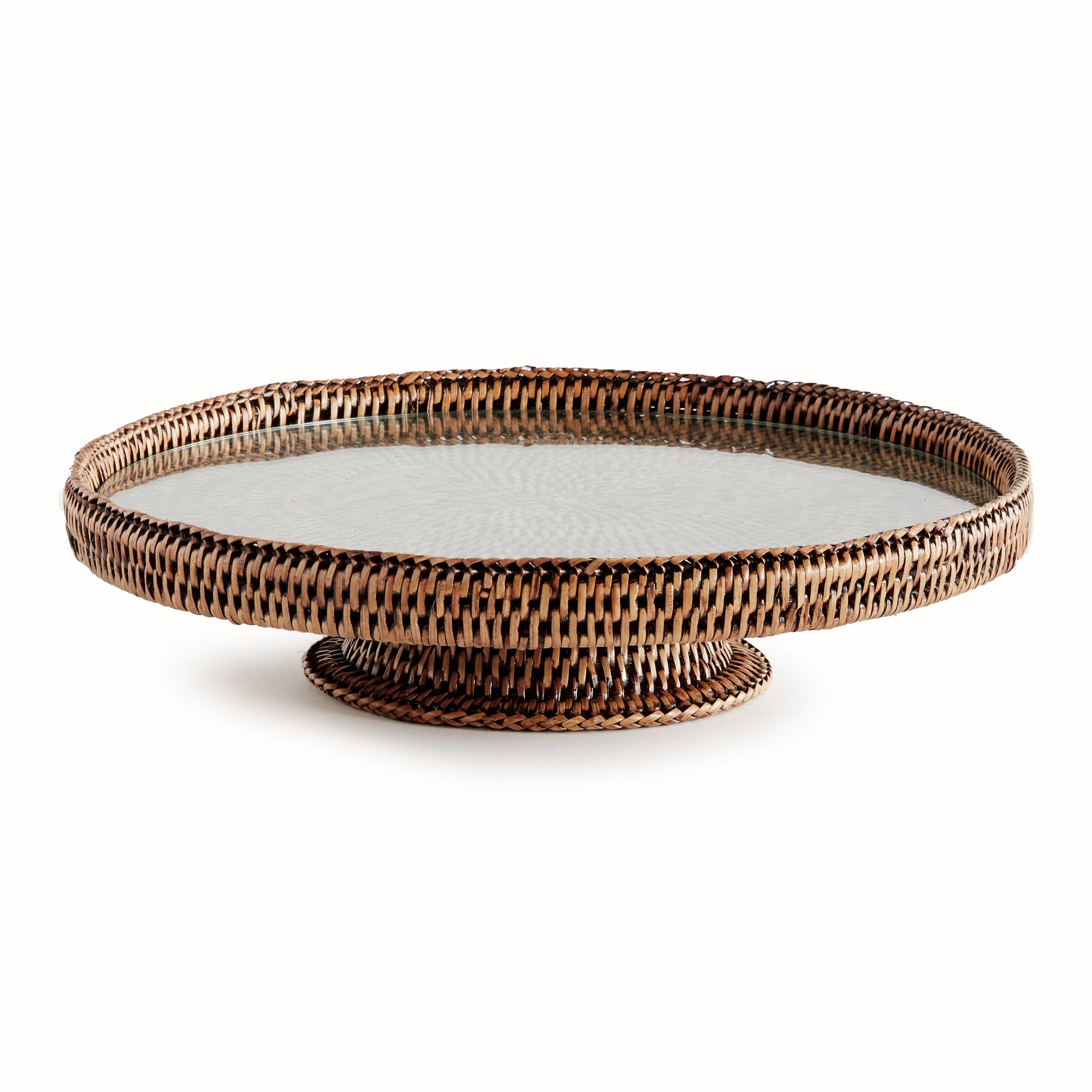 Burma Rattan Serving Stand