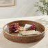 BURMA RATTAN ROUND SERVING TRAY LARGE - view 5