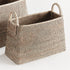 BURMA RATTAN NARROW MAGAZINE BASKET, SET OF 2 - view 2