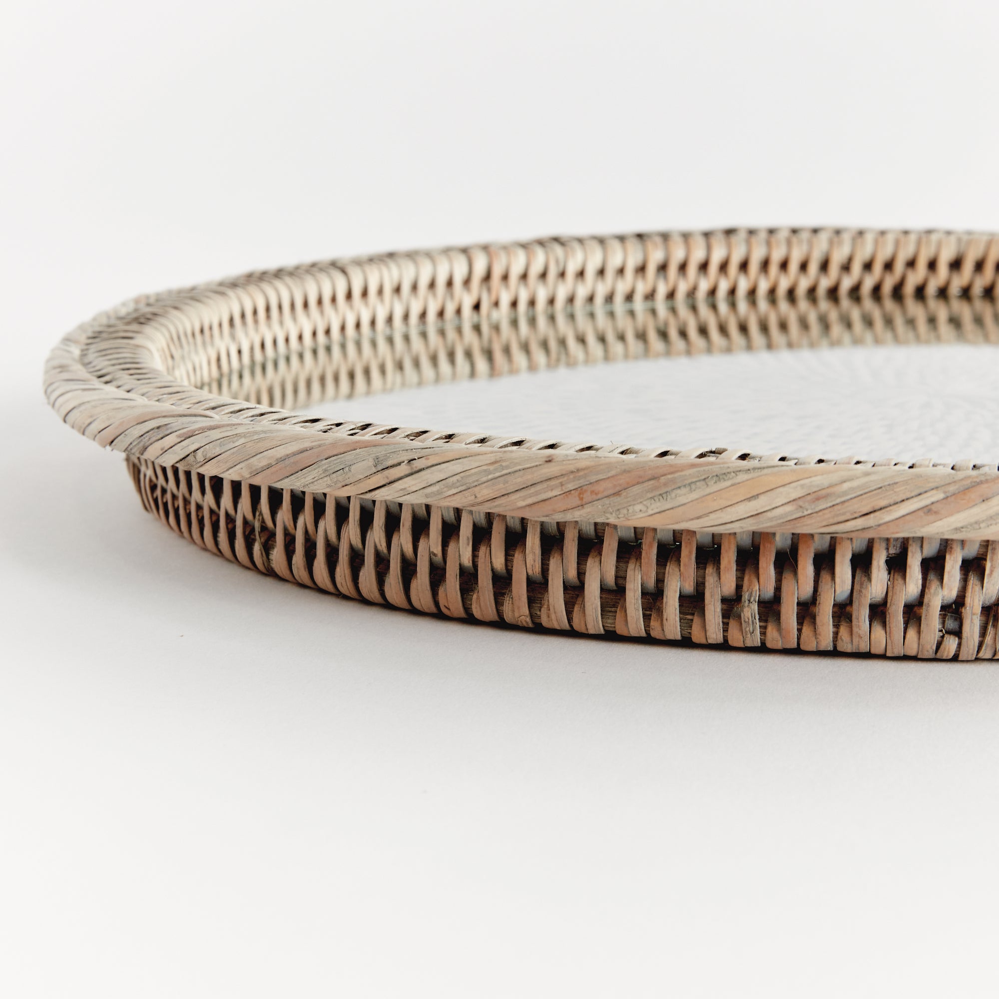 Burma Rattan Serving Platter - View 3