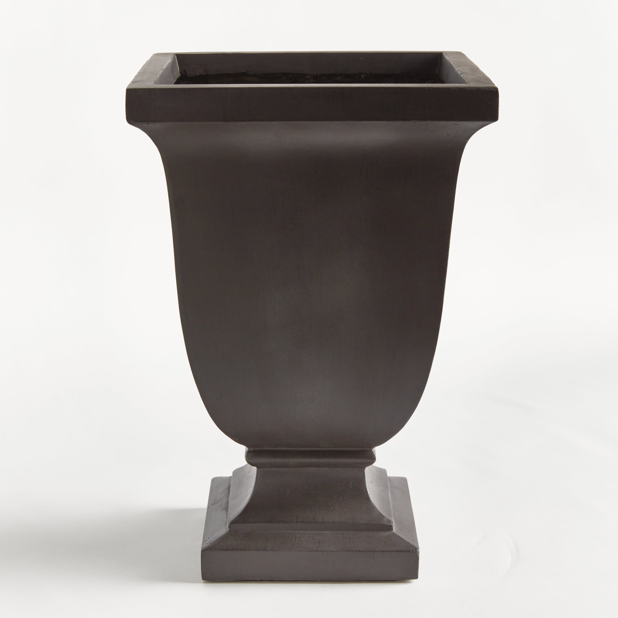 FIBRECLAY BECKETT SQ FOOTED PLANTER SMALL - view 2
