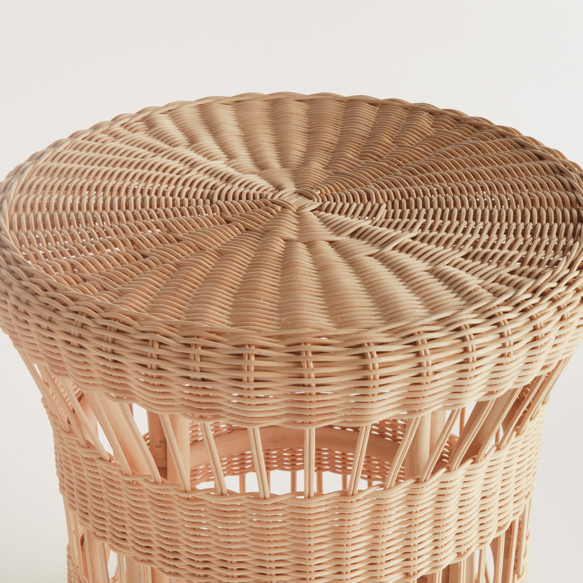 Ashton Rattan Side Table - View 2