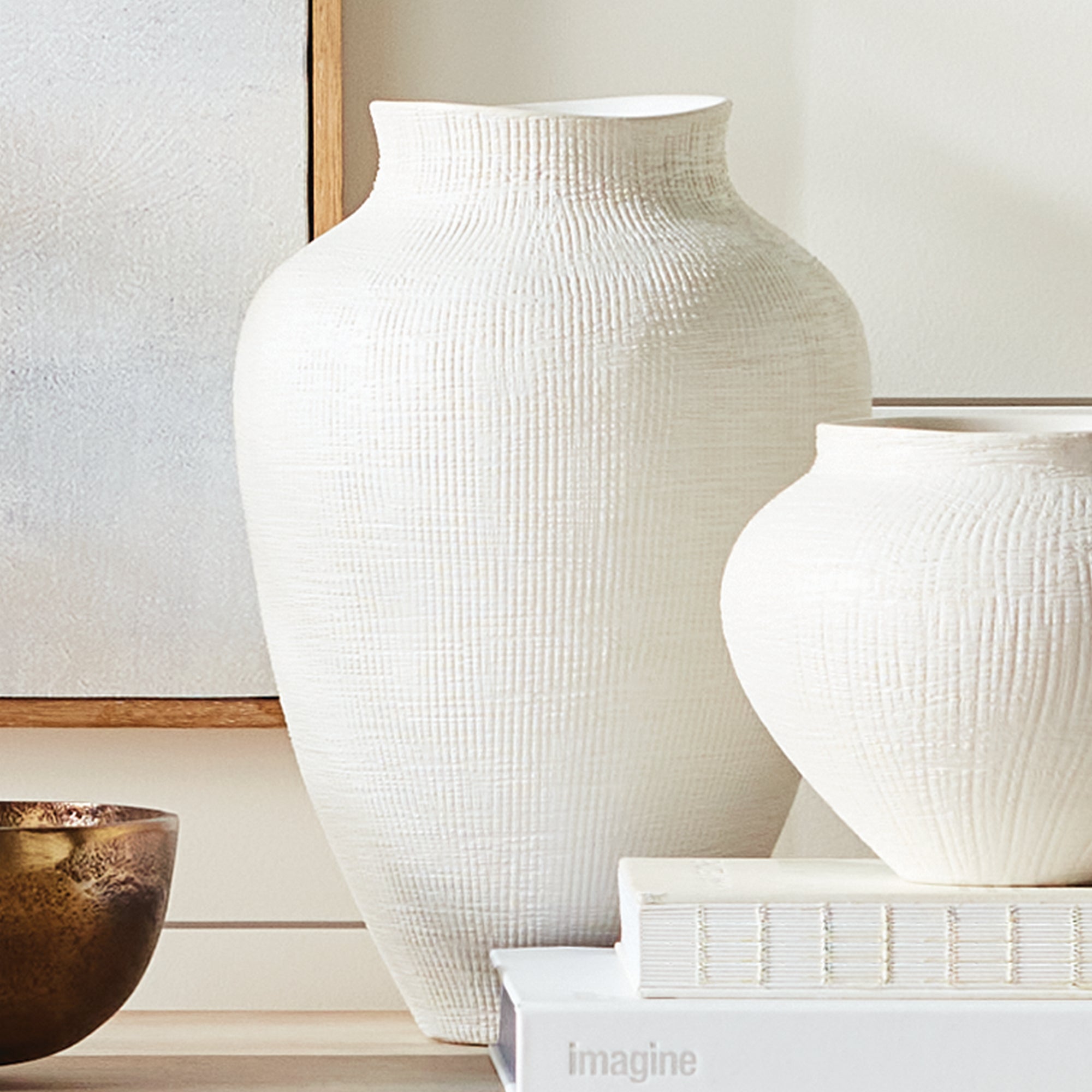 Barclay Butera Ojai Vase Small - View 5