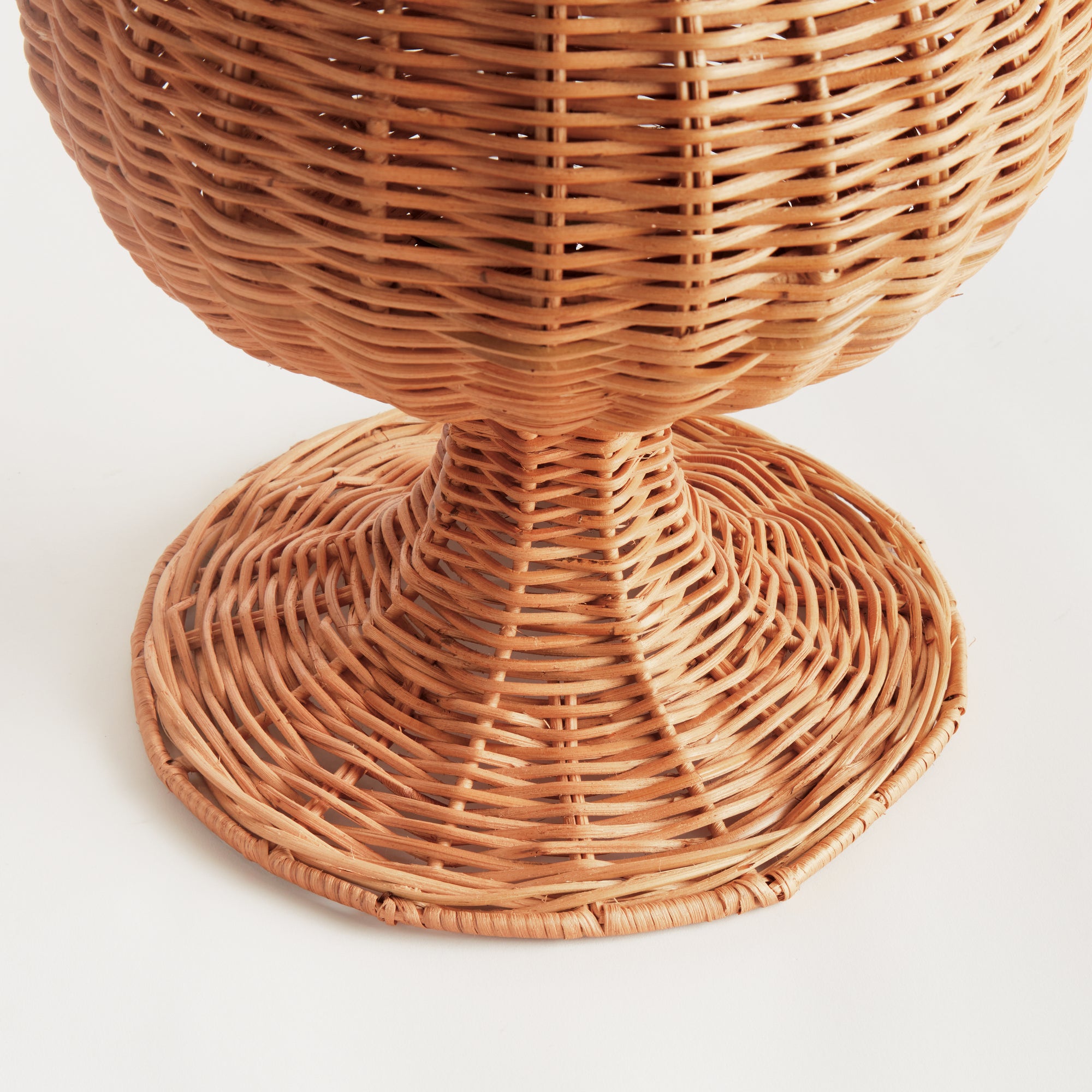 Chesapeake Rattan Footed Urn Tall - View 2