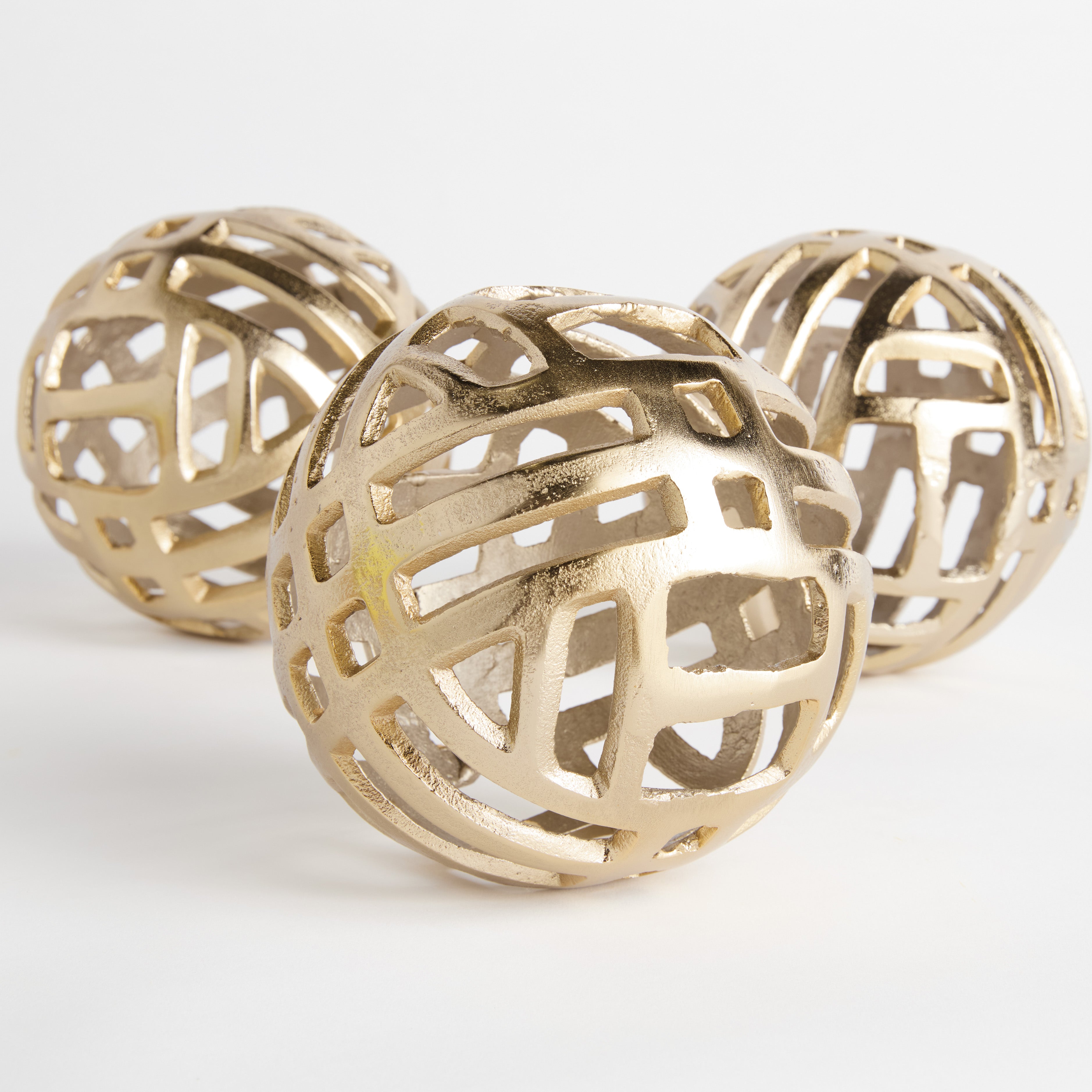CANDACE ORBS LARGE, SET OF 3 - view 4