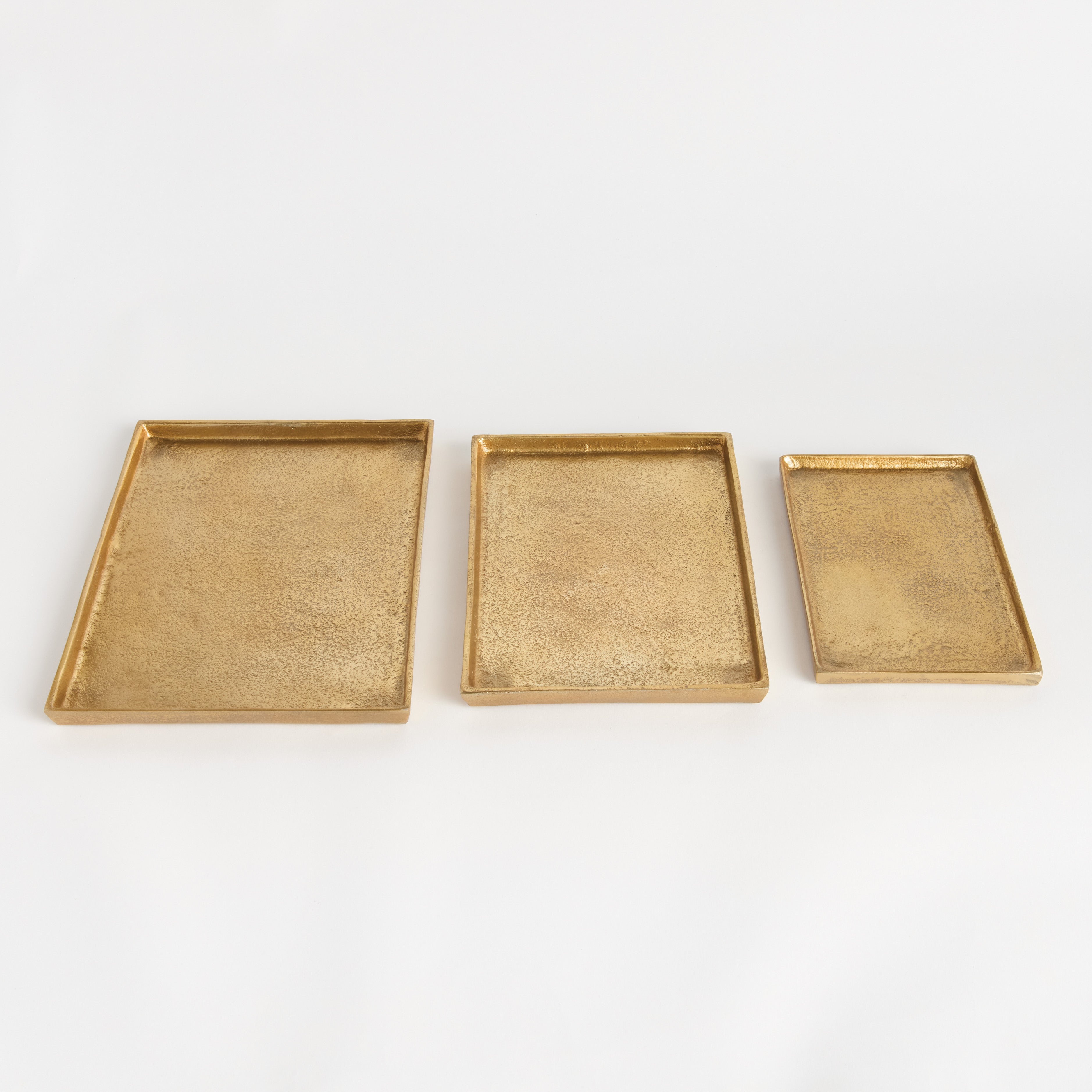 Brett Rectangular Decorative Trays, Set Of 3 - View 5