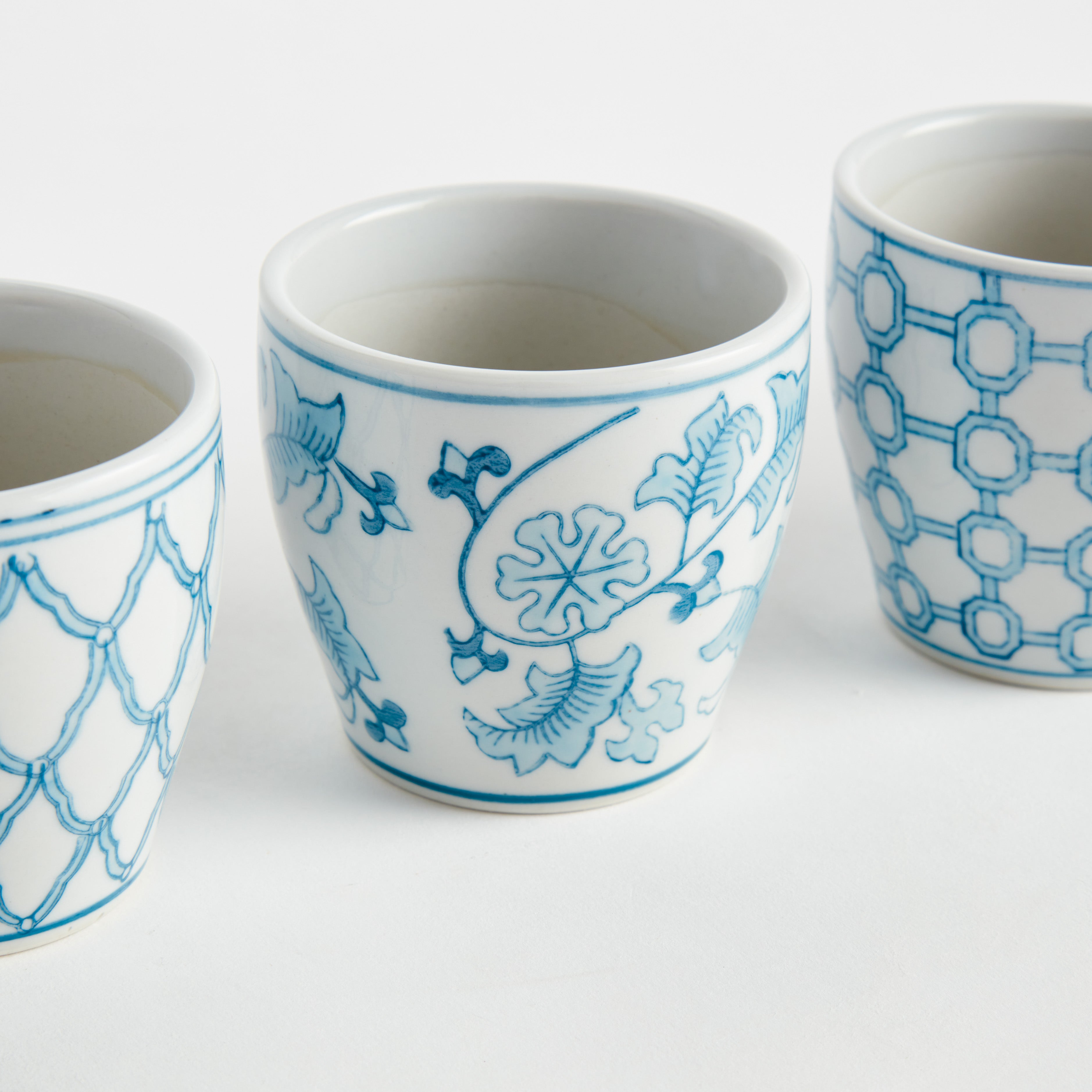 Monarch Mini Flower Pots, Set Of 6 - View 3