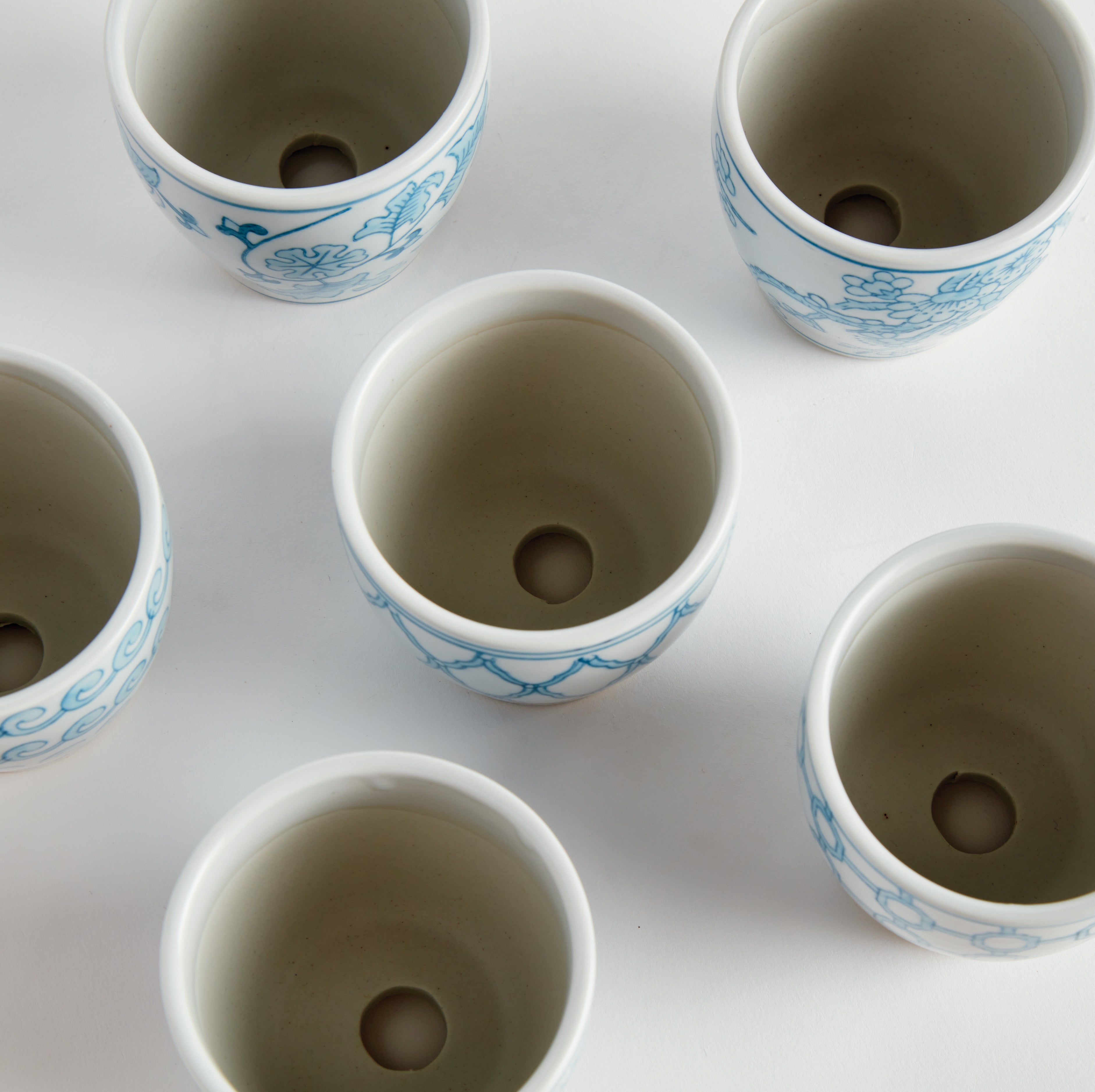 Monarch Mini Flower Pots, Set Of 6 - View 7