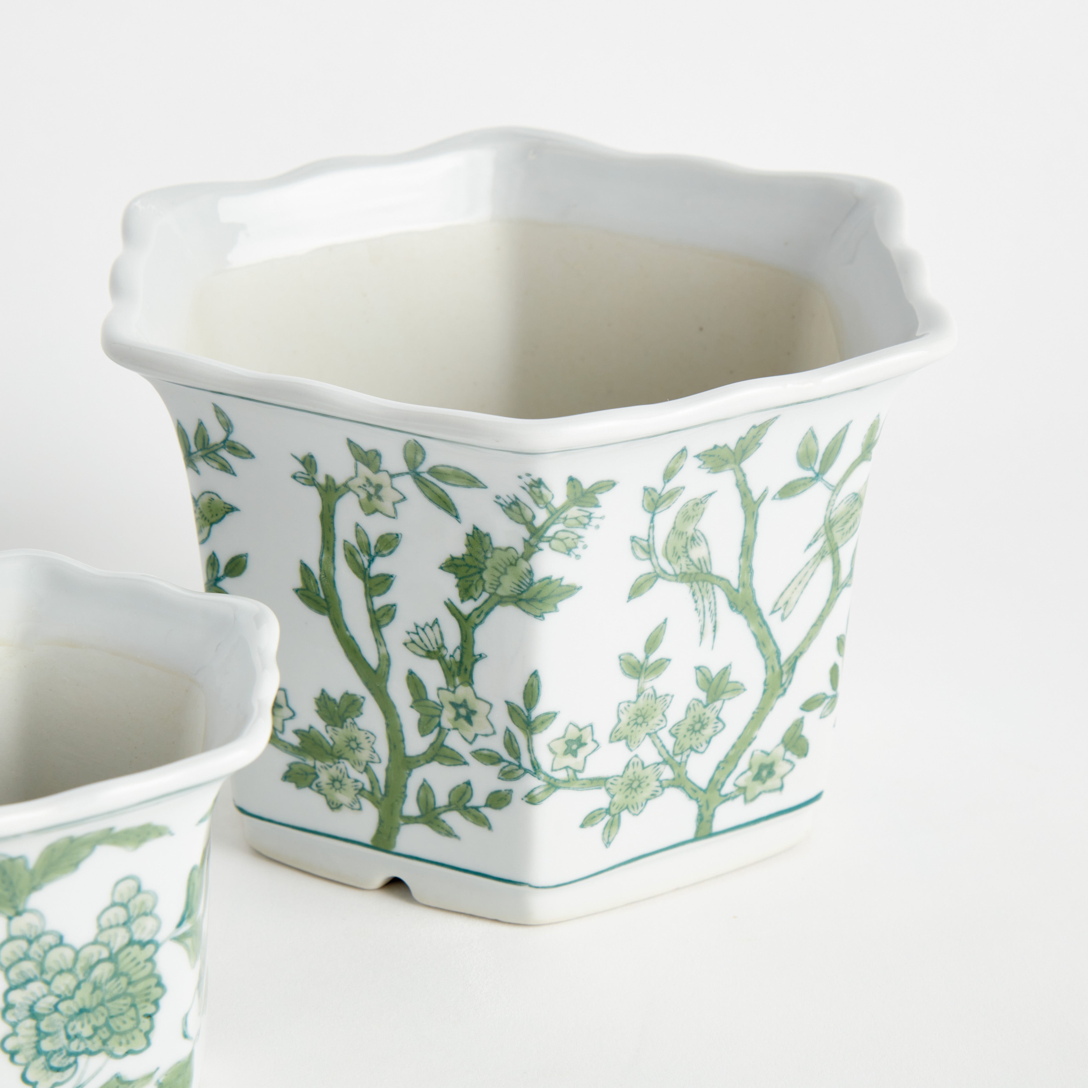Imperial Flared Pots, Set Of 3 - View 3