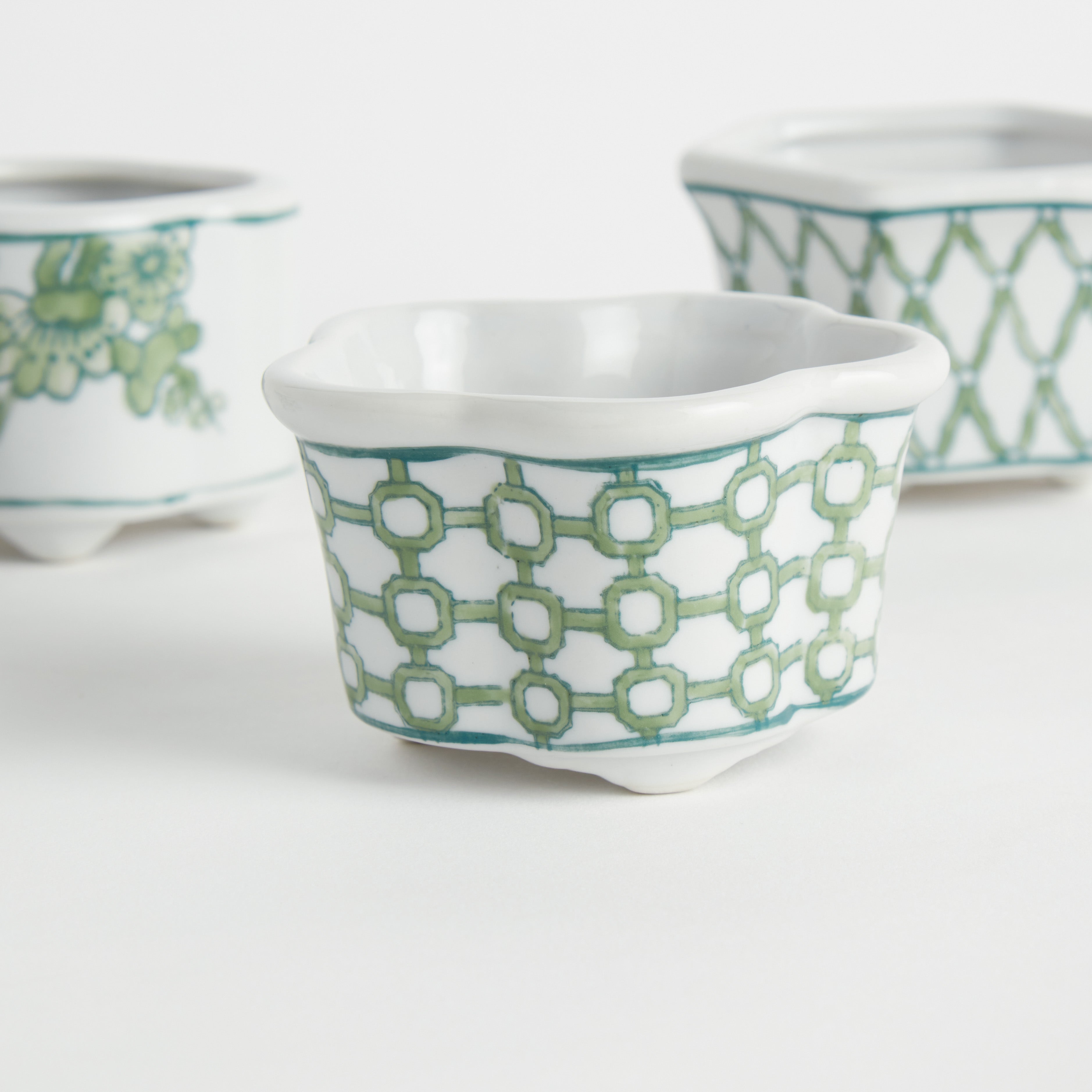IMPERIAL ASSORTED MINI POTS, SET OF 4 - view 3