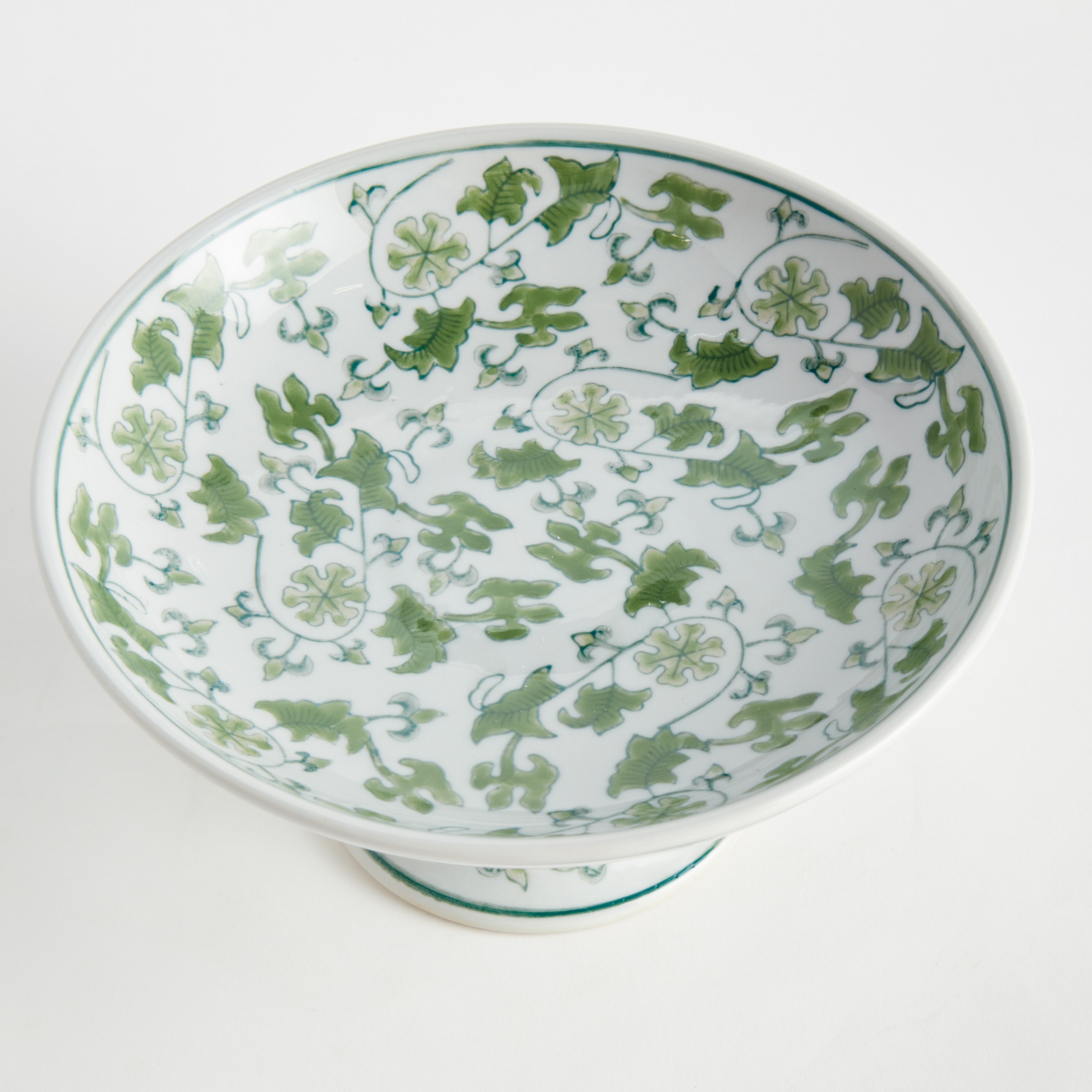 Imperial Foliage Compote Large - View 2