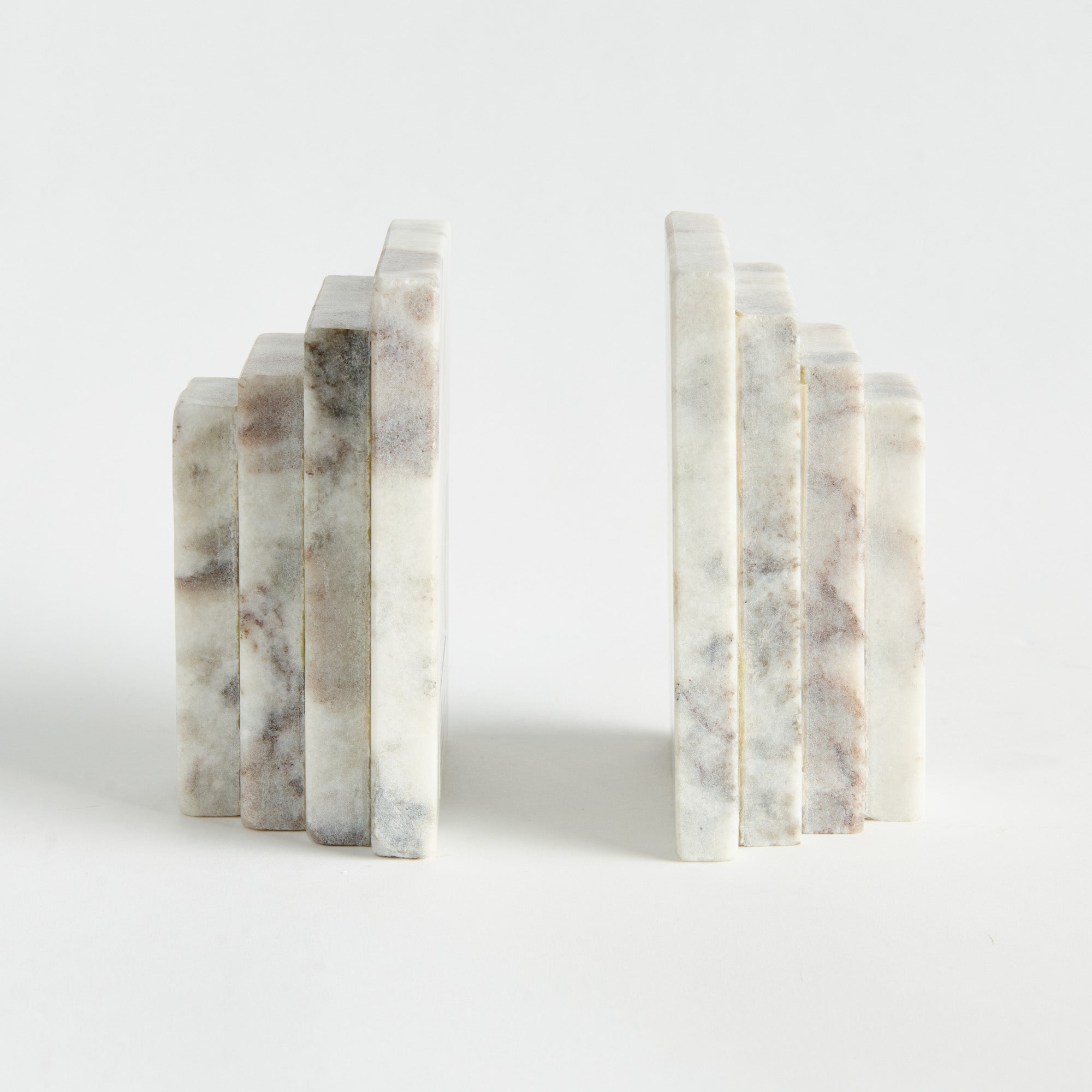 Jaqueline Marble Bookends St/2 - View 4