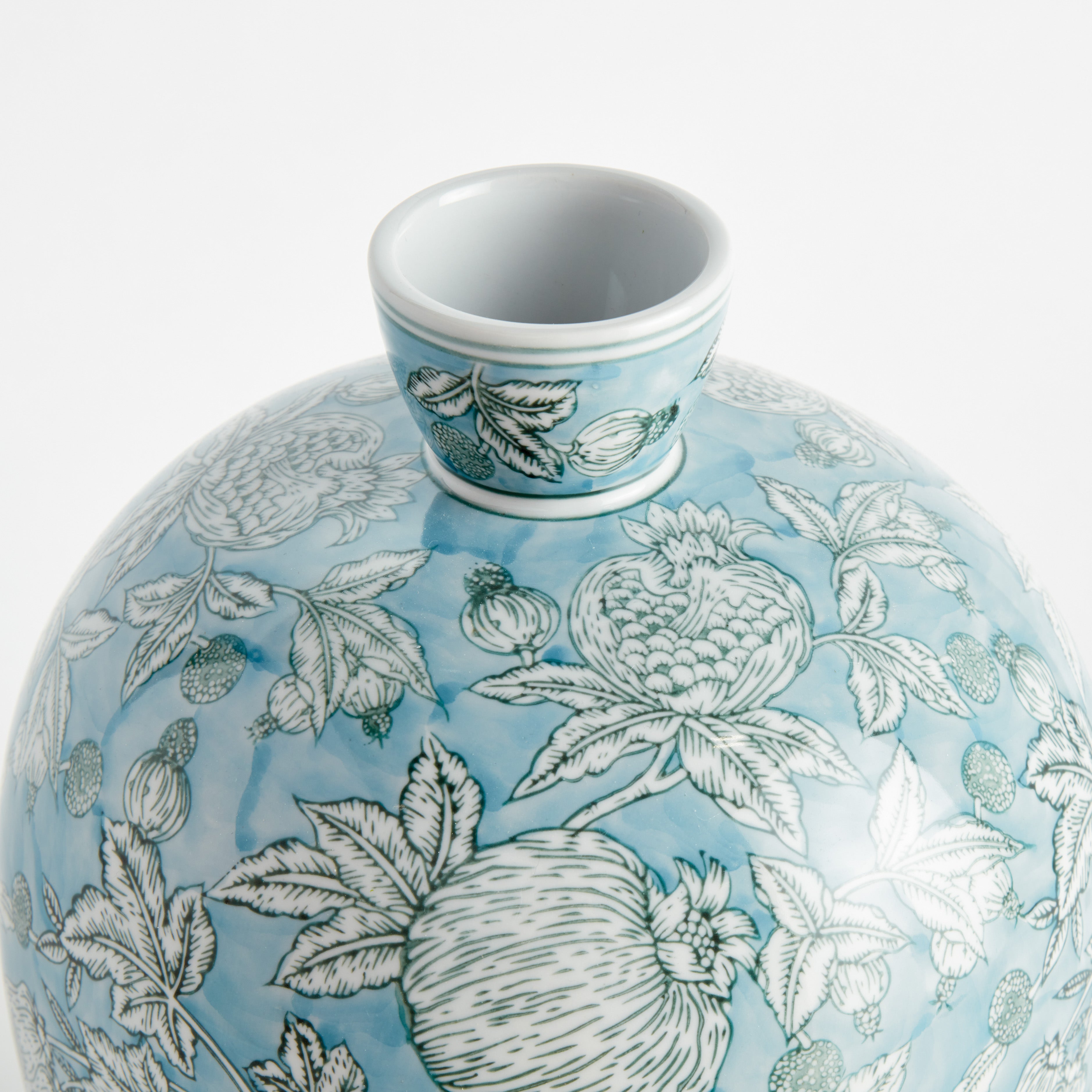 Pomegranate Sketch Vase - View 2
