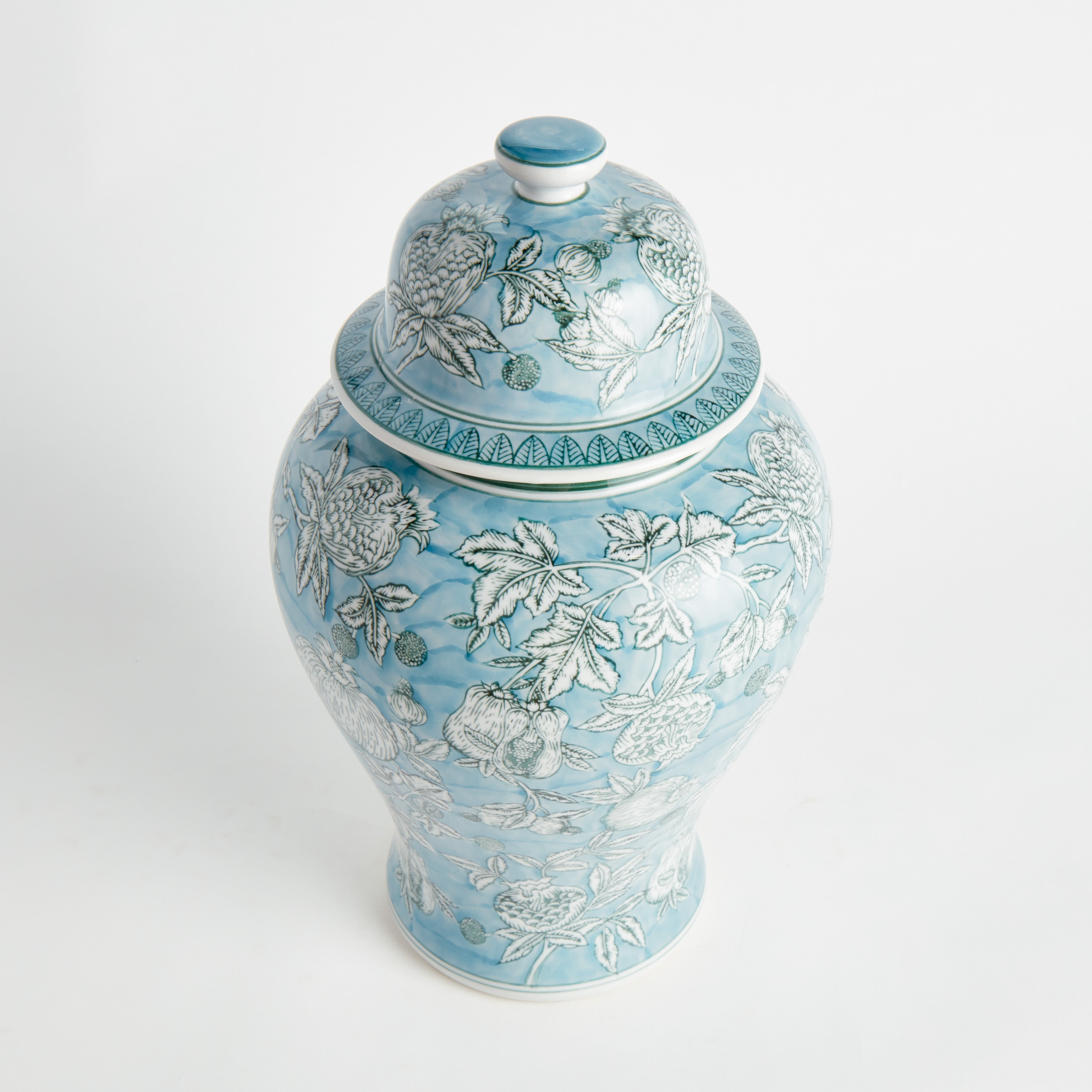 Pomegranate Sketch Ginger Jar - View 2