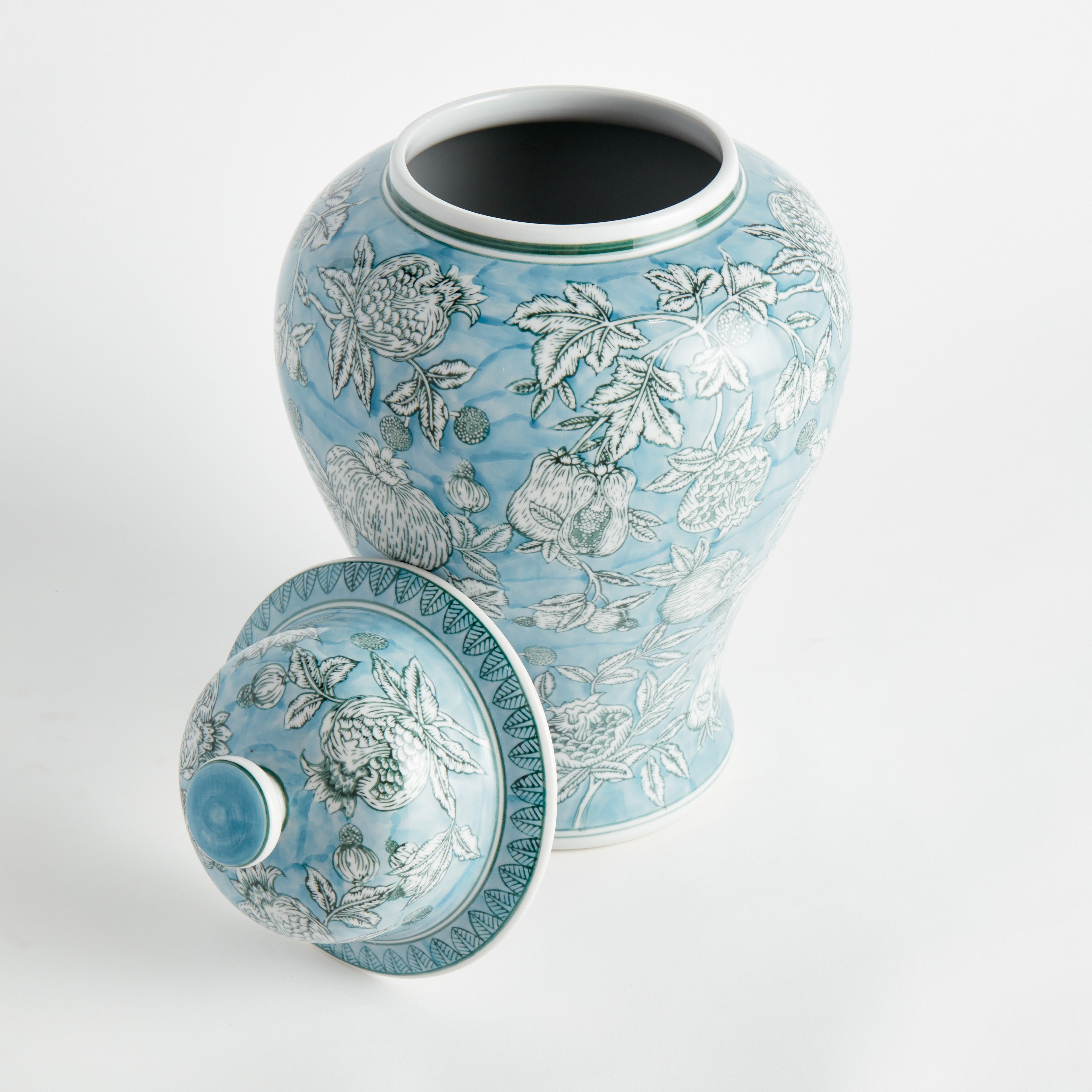 Pomegranate Sketch Ginger Jar - View 4