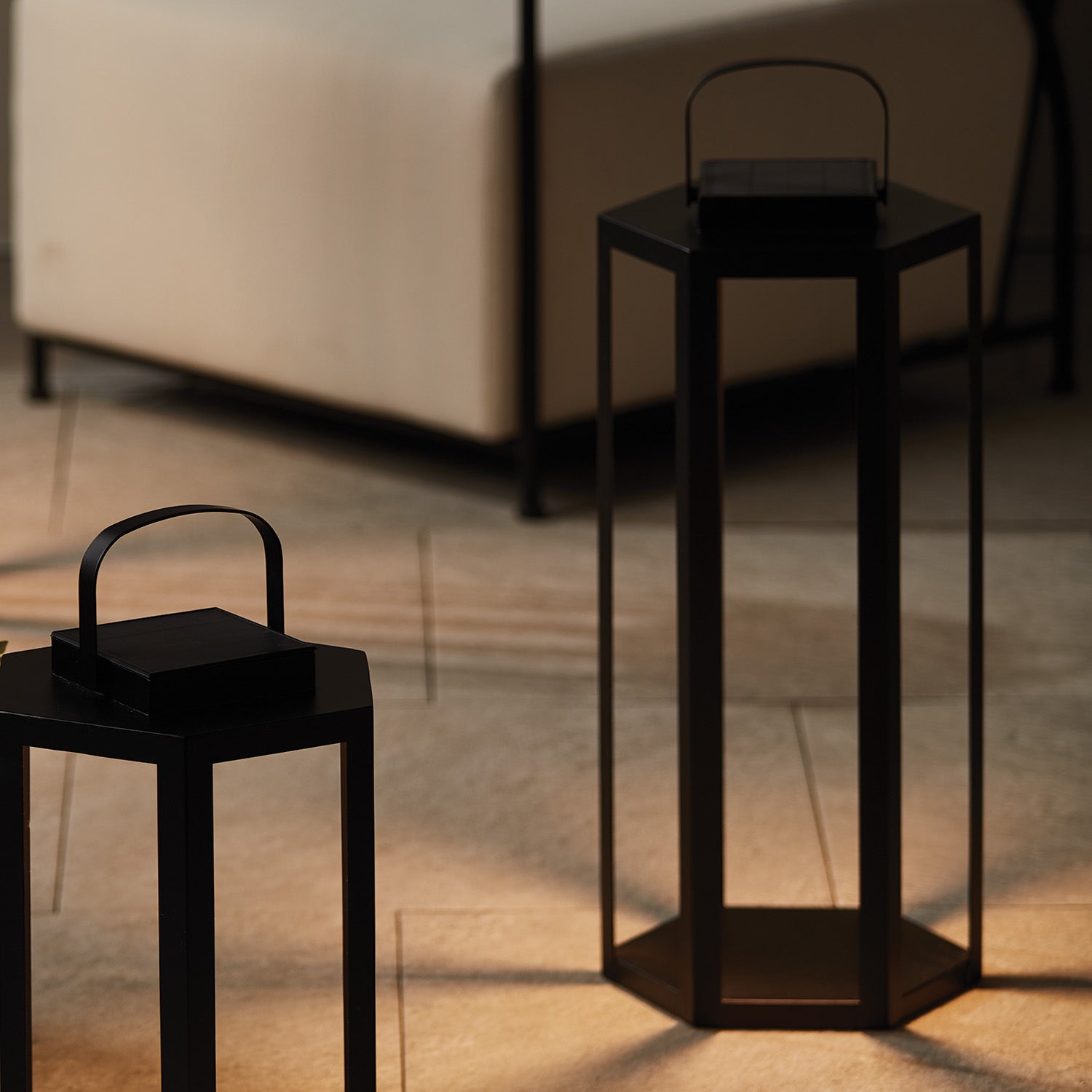 Joyce Solar Lantern 24" - View 2