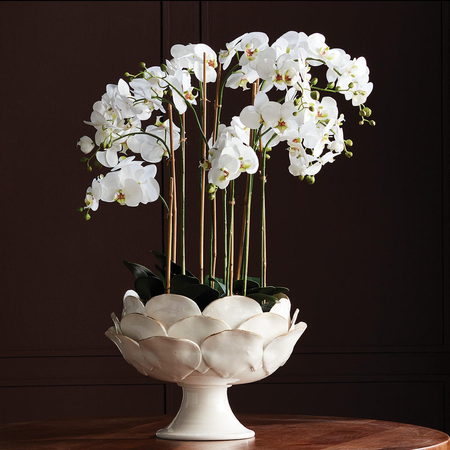 Di Rosa Grande Footed Decorative Bowl - View 3