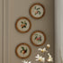 Peach Cuttings Round Petite Prints, Set Of 4 - View 2