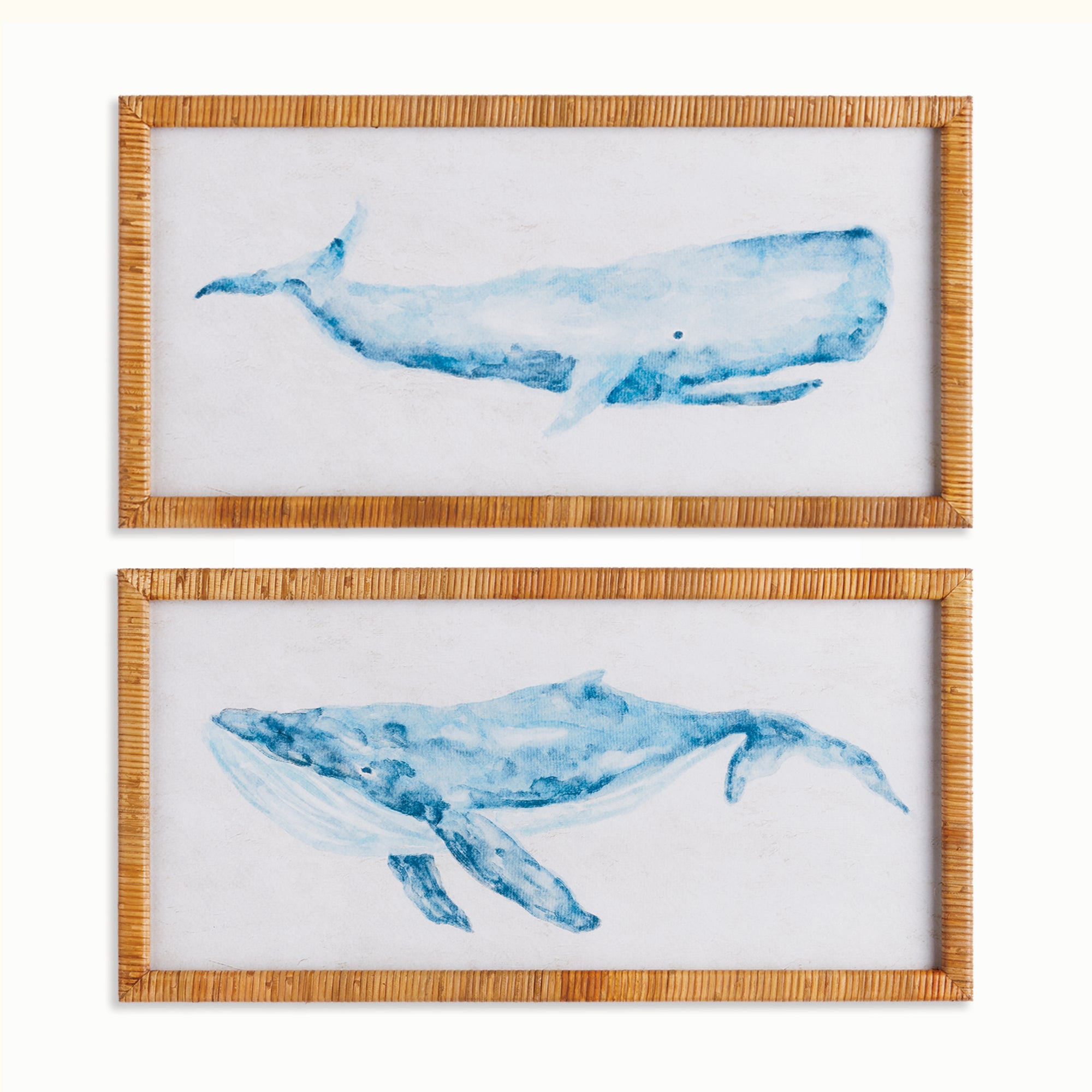 WHALE OF A PAIR PRINTS, SET OF 2