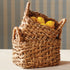 EVE BANANA LEAF BASKETS WITH HANDLES SMALL, SET OF 2 - view 2