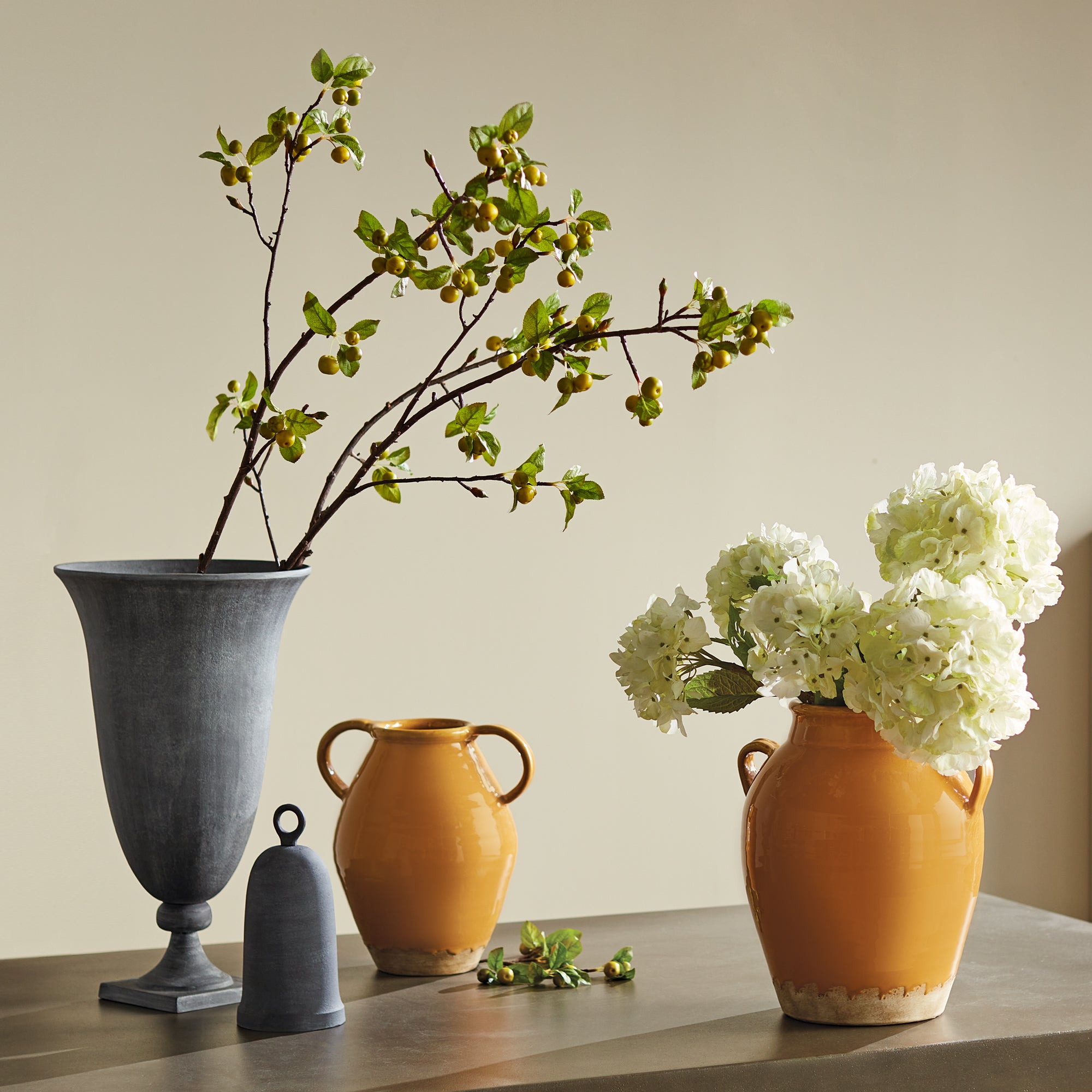 Maisha Vase With Handles Small - View 4