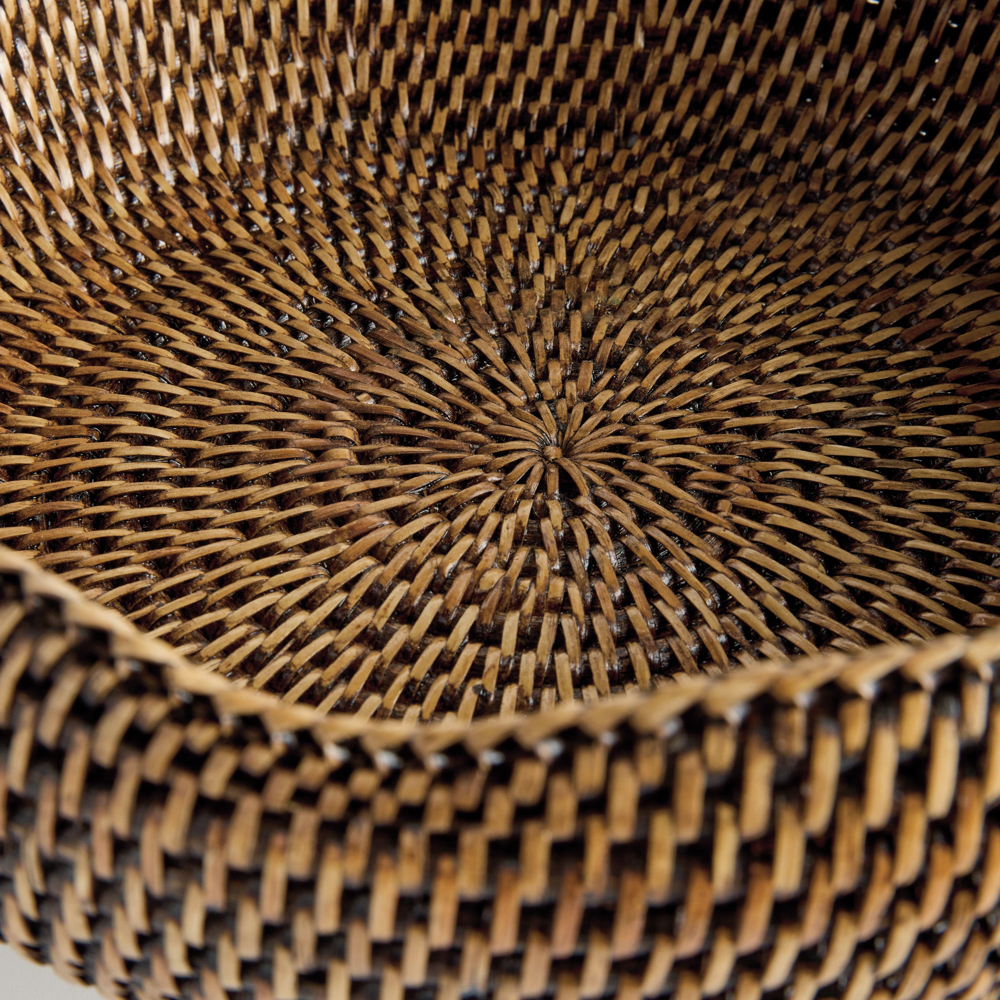 Burma Rattan Footed Bowl - View 5