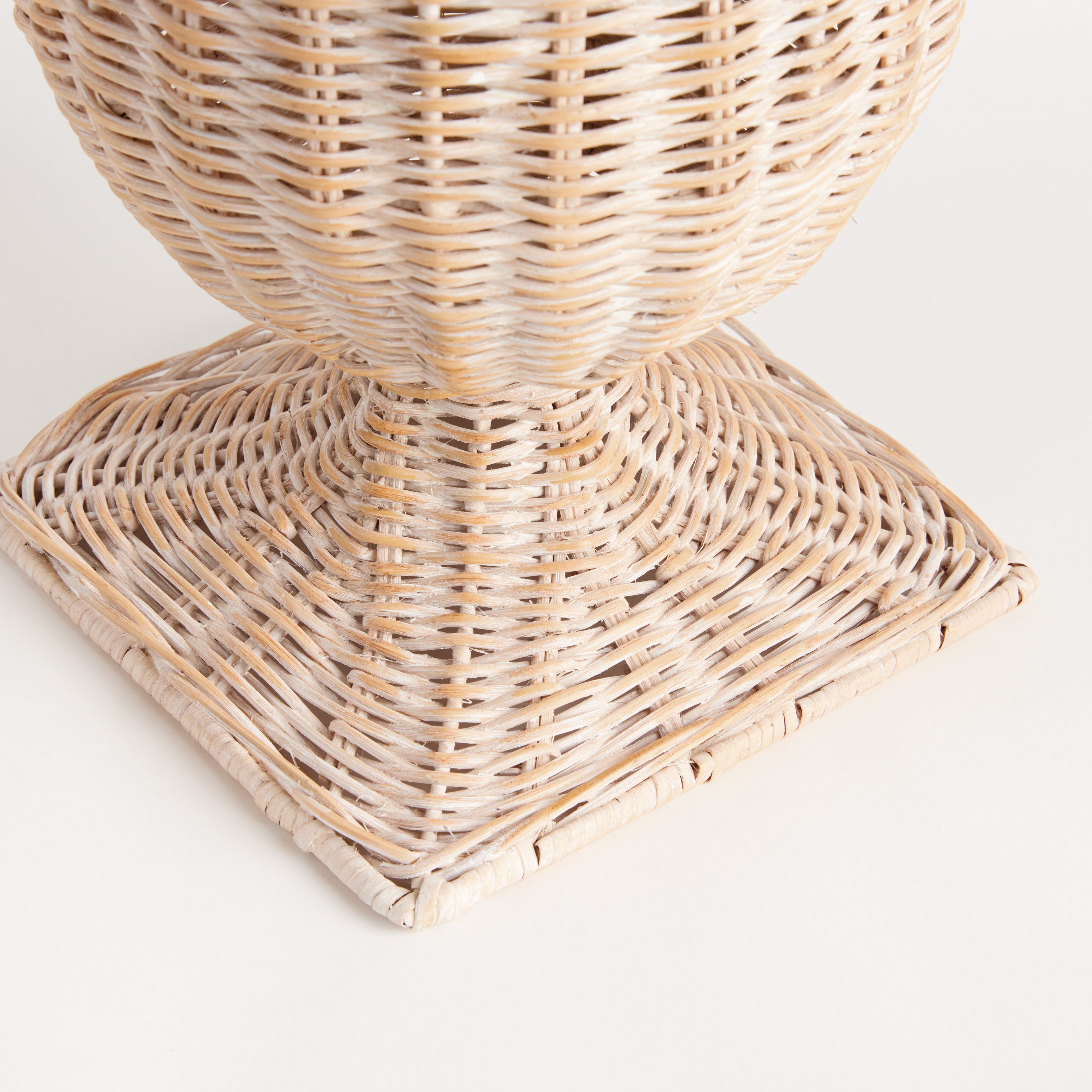 Chesapeake Rattan Footed Urn Narrow - View 2
