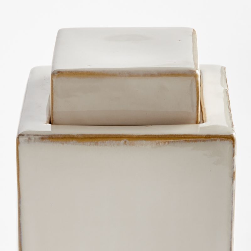 CREAM OPHELIA JAR MEDIUM BY NAPA HOME & GARDEN - A. Dodson's