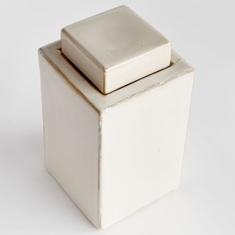 CREAM OPHELIA JAR MEDIUM BY NAPA HOME & GARDEN - A. Dodson's