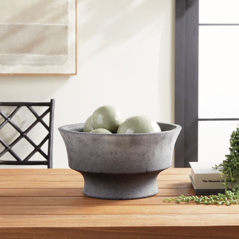 CEDRIC DECORATIVE FOOTED BOWL BY NAPA HOME & GARDEN - A. Dodson's