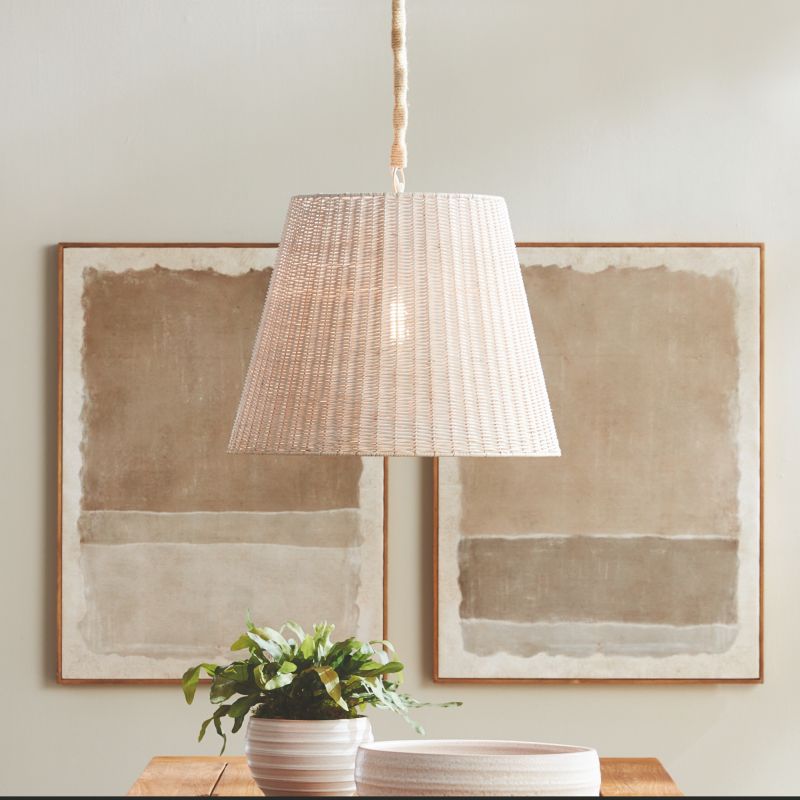 LINETTE RATTAN PENDANT LARGE NAPA HOME & GARDEN