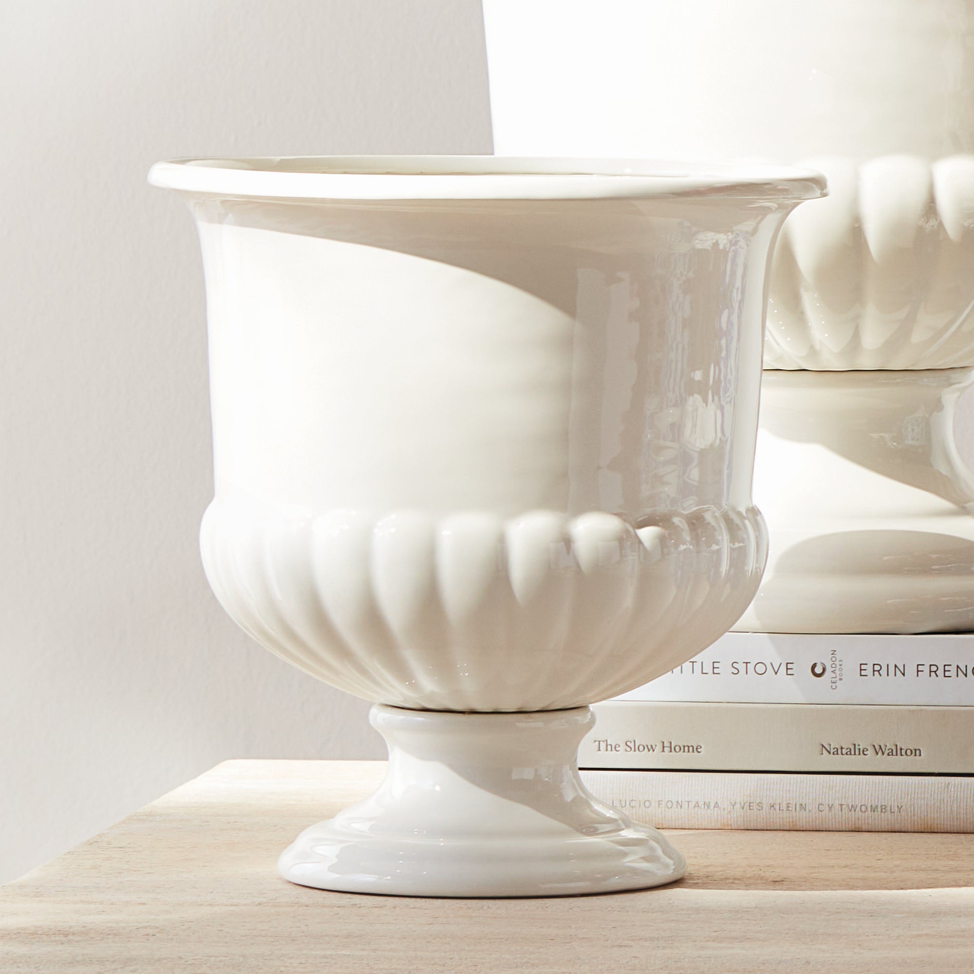 MIRABELLE DECORATIVE PEDESTAL BOWL SMALL - view 5