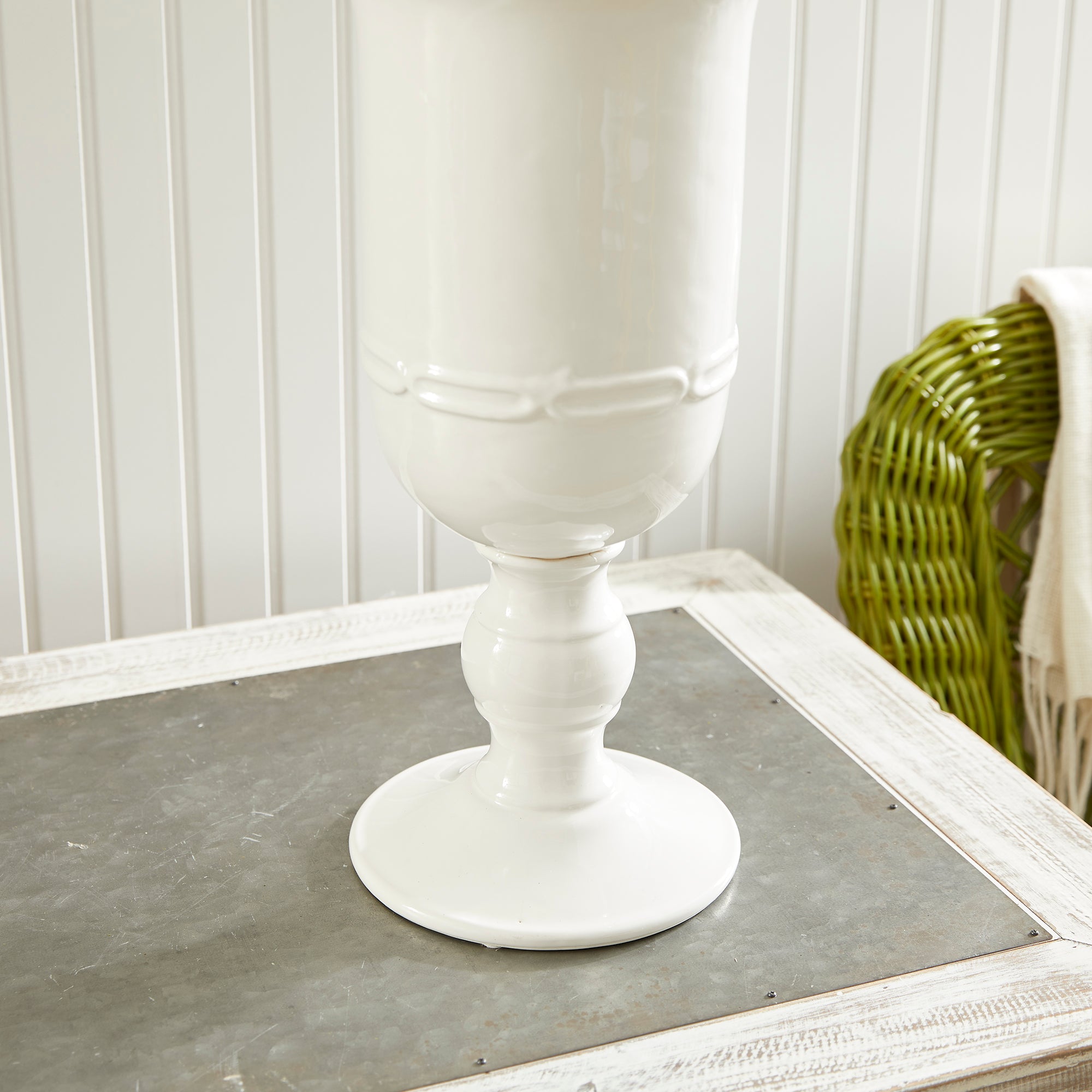 Mirabelle Petite Pedestal Urn - View 7