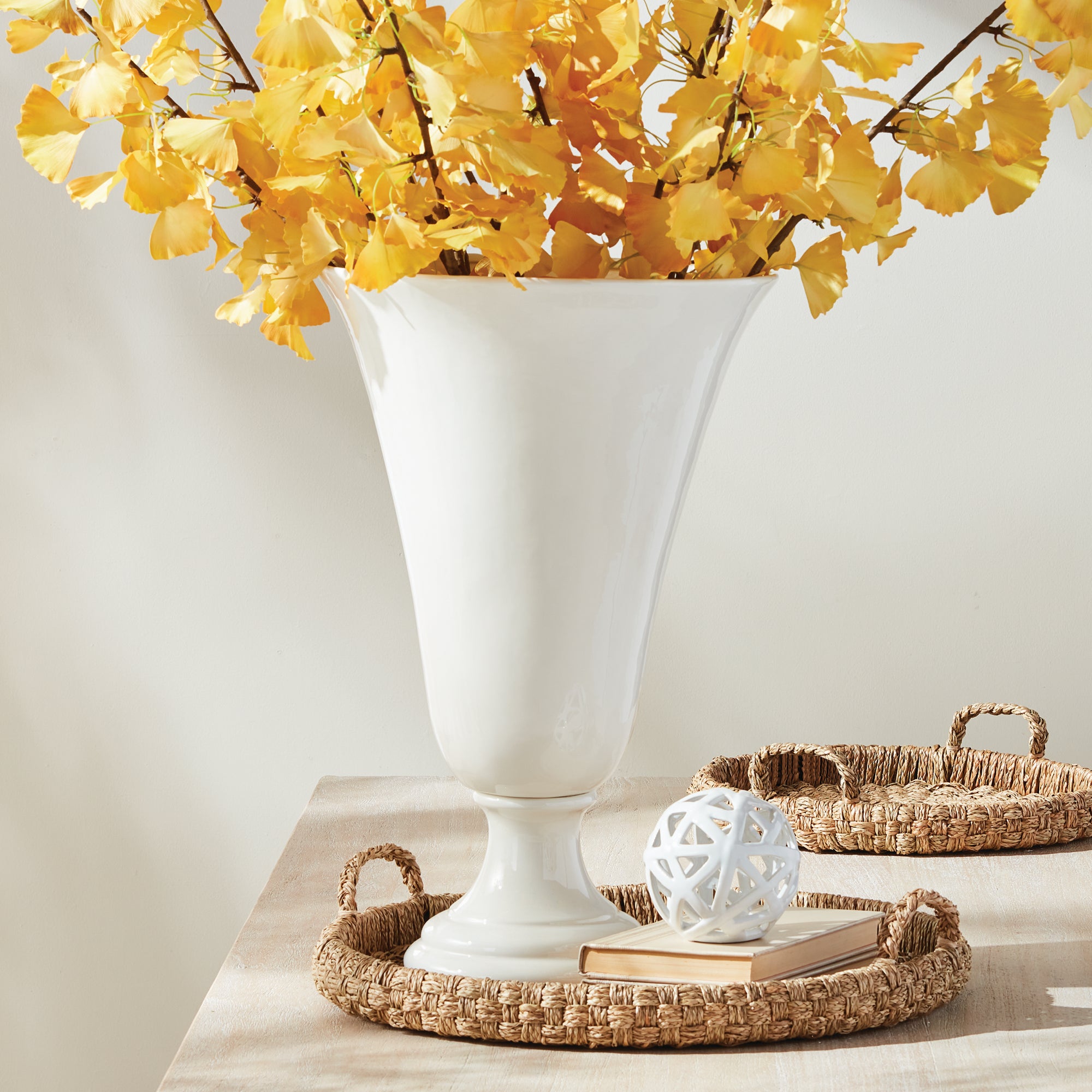 Mirabelle Grande Trumpet Vase - View 4
