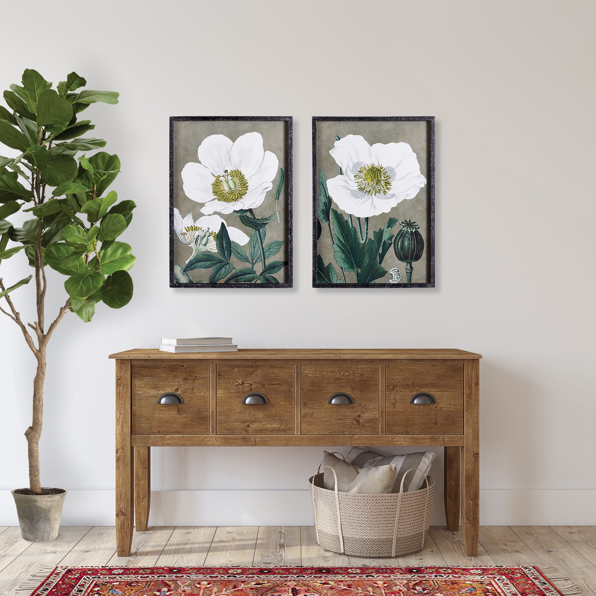 POPPY PRINTS, SET OF 2 - view 3