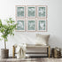 Translucent Floral Prints, Set Of 6 - View 4