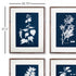 Cyano Botanical Leaf Study, Set Of 4 - View 2