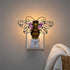 Nightlight Glass and Metal Bumble by Evergreen