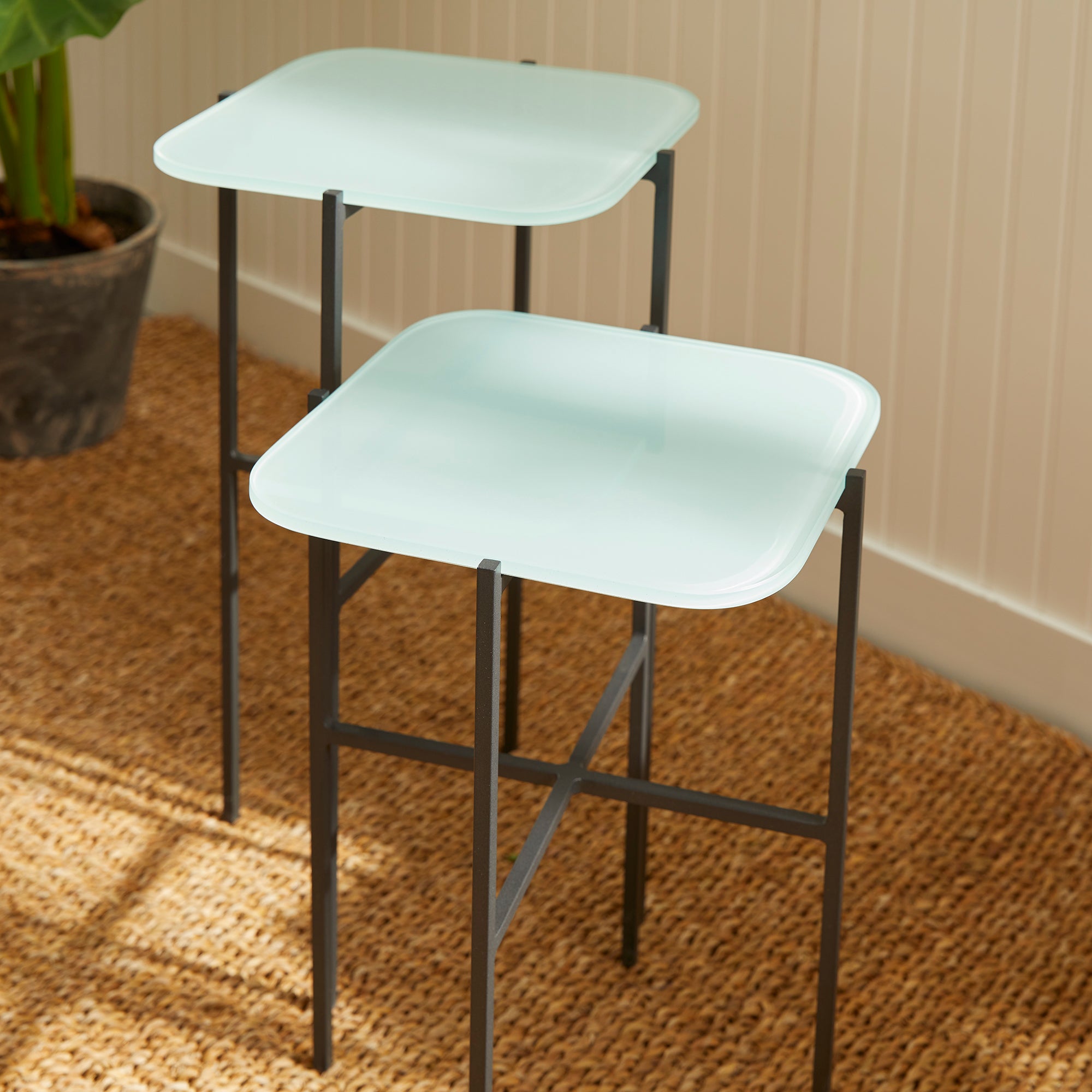KENZIE SQUARE TABLES, SET OF 2 - view 8