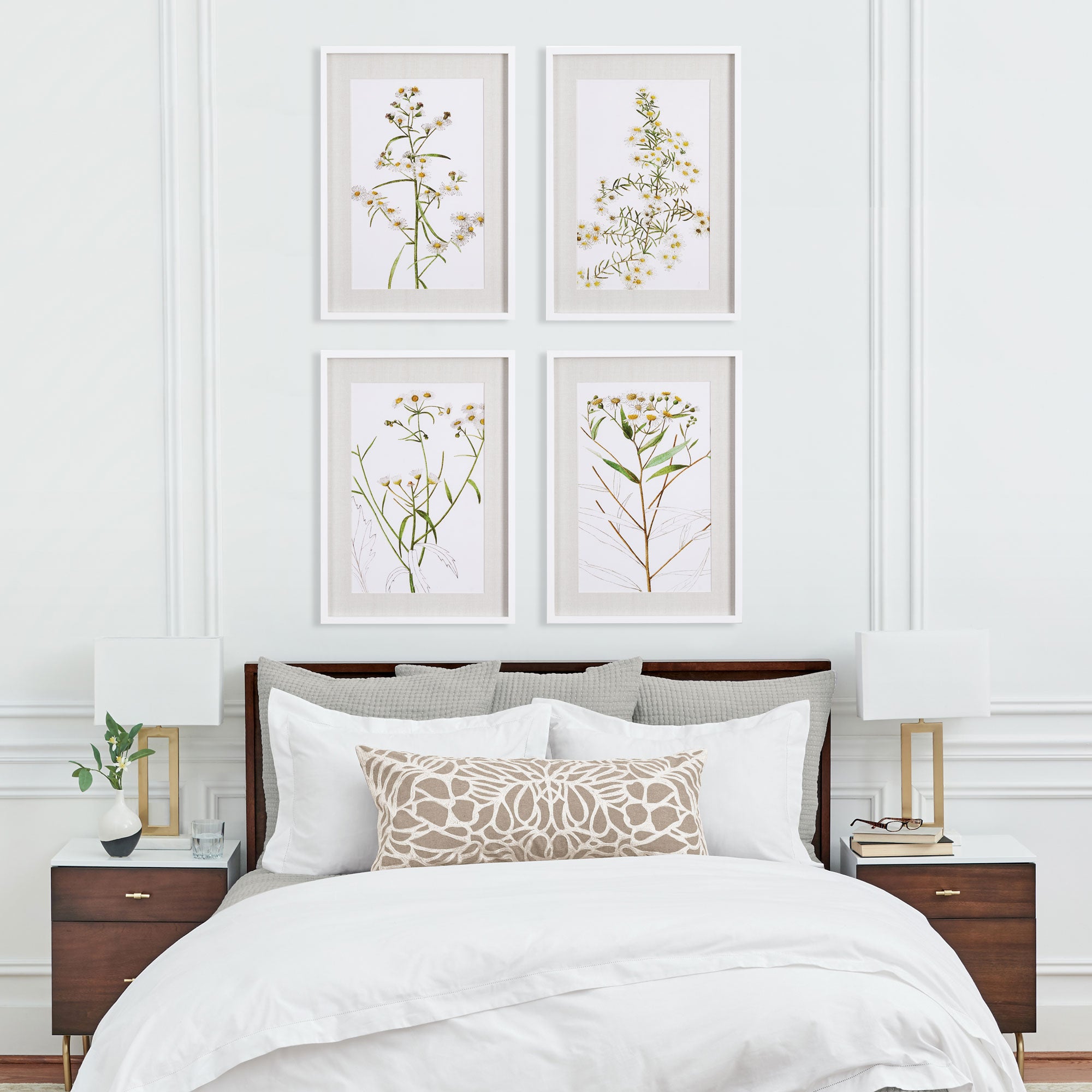 DAISY PRINTS, SET OF 4 - view 5