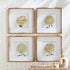 CHRYSANTHEMUM PRINTS, SET OF 4 - view 4