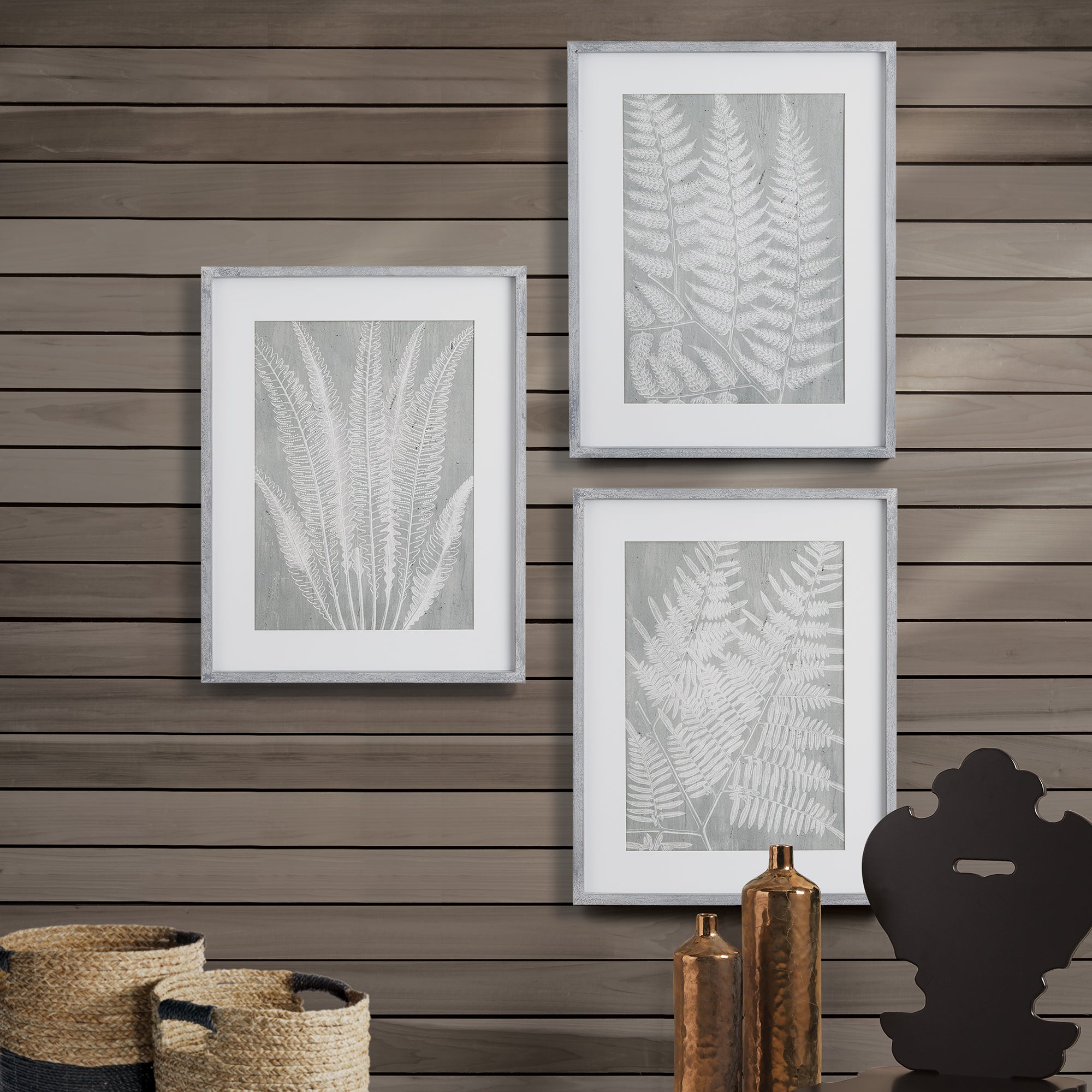 Fern Frond Prints, Set Of 3 - View 3