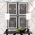 ACHROMATIC GEOMETRIC PRINTS, SET OF 4 - view 4
