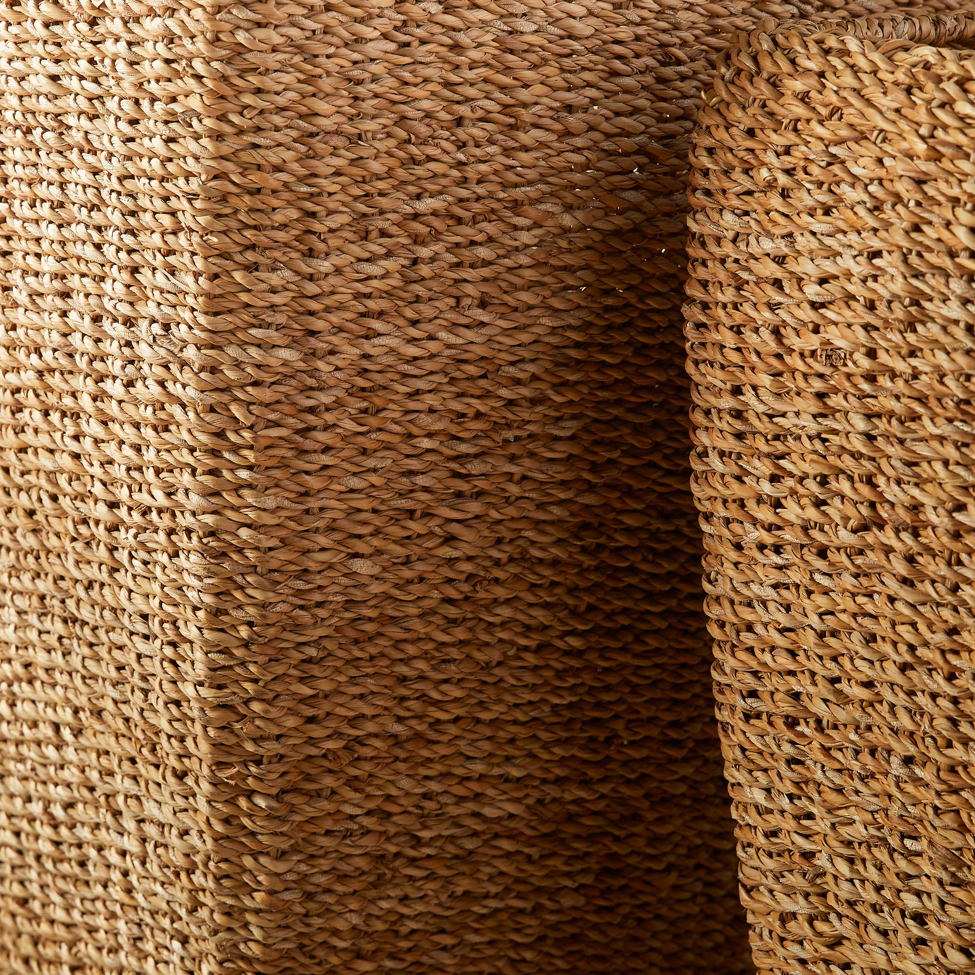 Seagrass Tall Square Planters, Set Of 2 - View 4