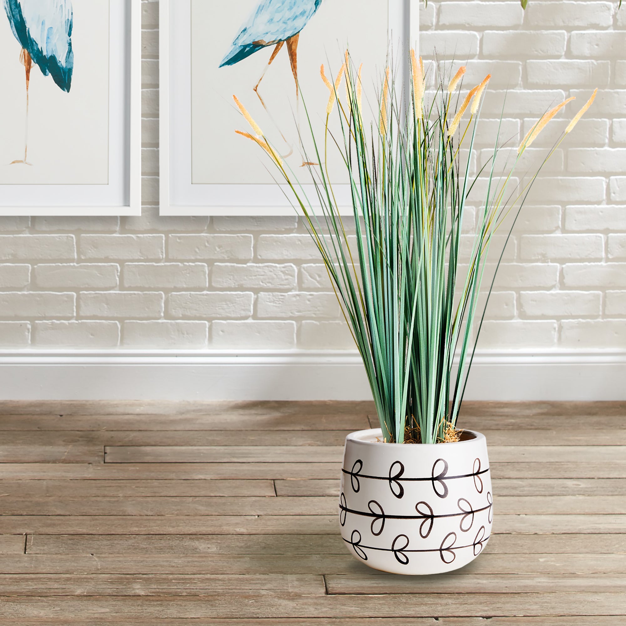 Millie Hand-Painted Pot Small - View 4