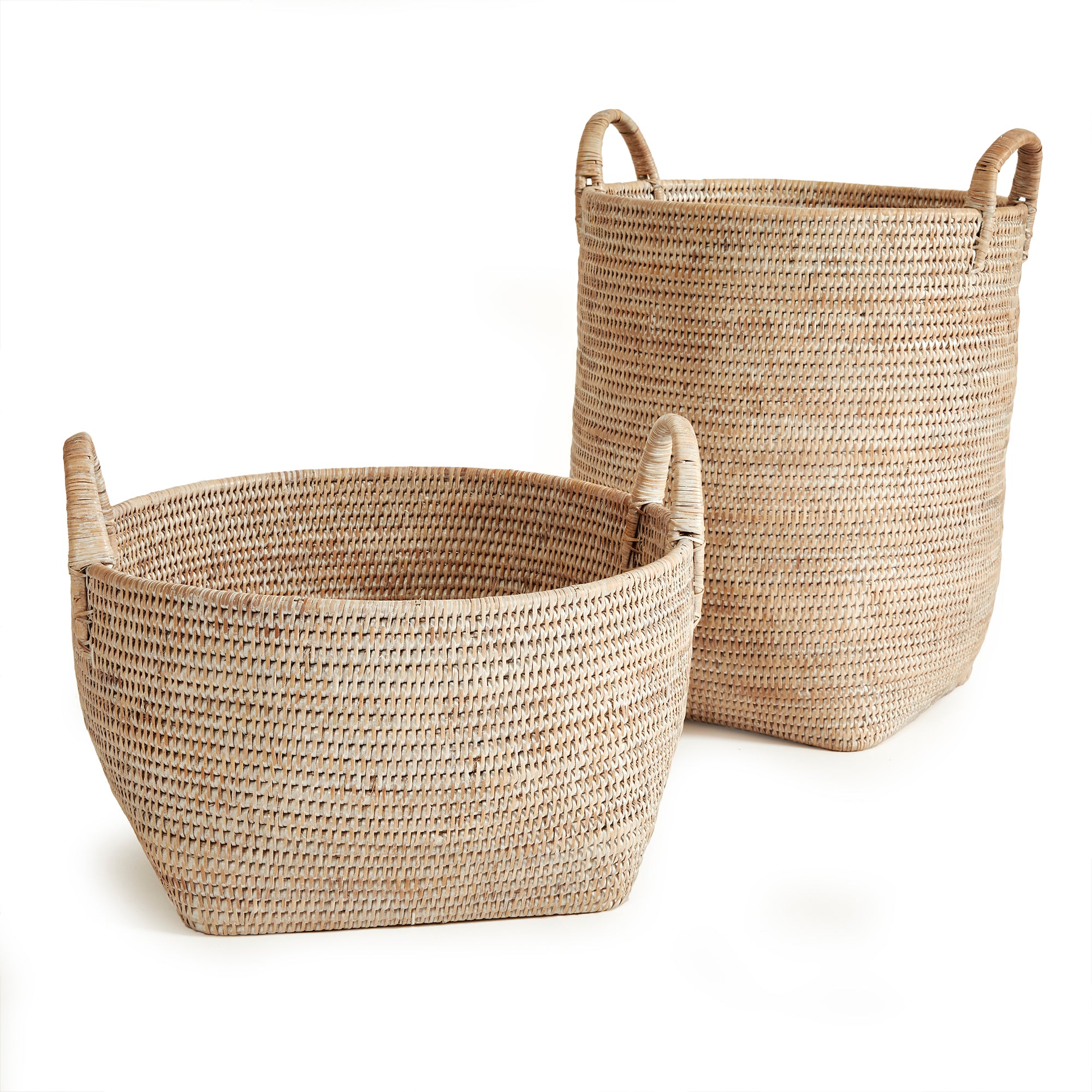 Burma Rattan Orchard Baskets, Set Of 2 - View 4