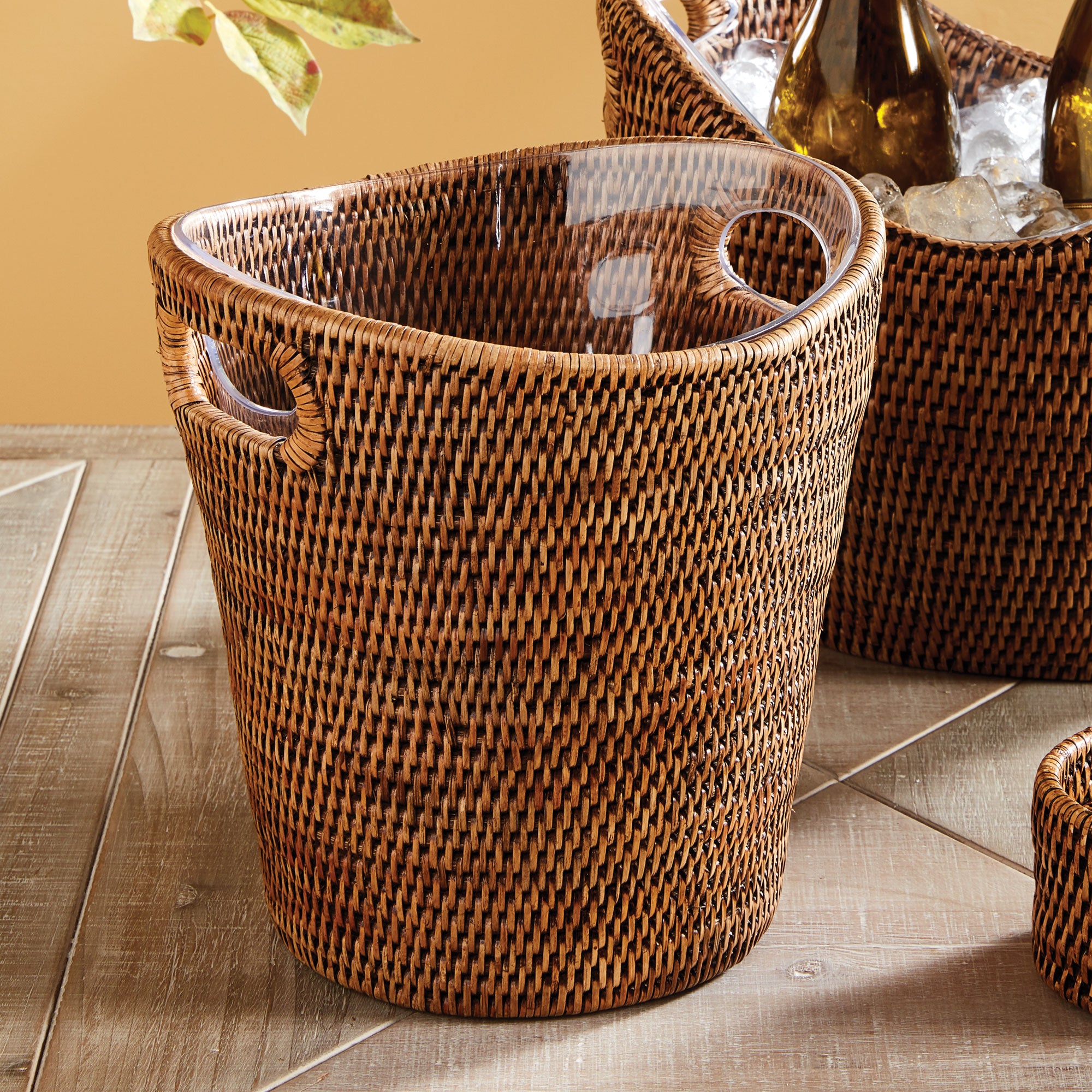 Burma Rattan Beverage Tub Small - View 3