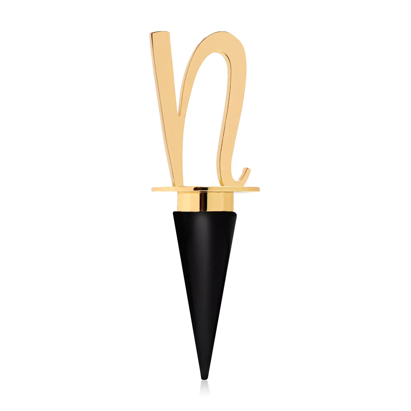 Gold Monogram Wine Stopper