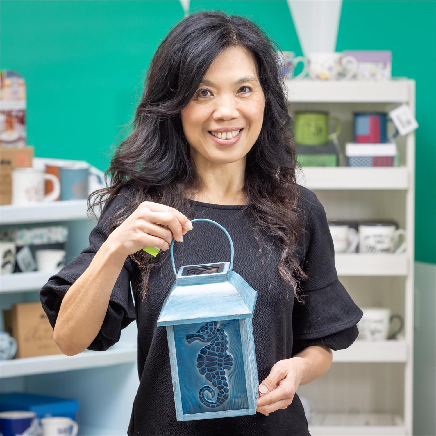 Seahorse Solar Outdoor Lamp