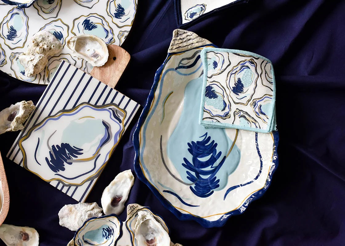 Coton Colors Oyster Platter - A. Dodson's